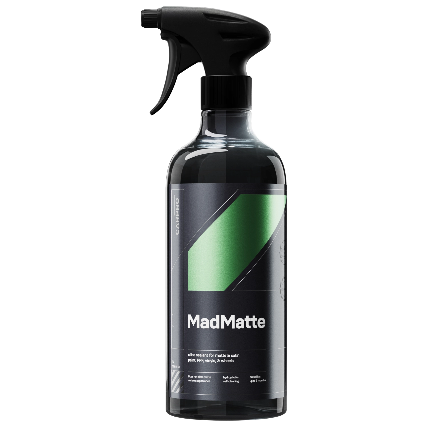 CARPRO MadMatte Sealant 1L för matt och satinerad lack, PPF-folie och fälgar med SiO₂-teknik