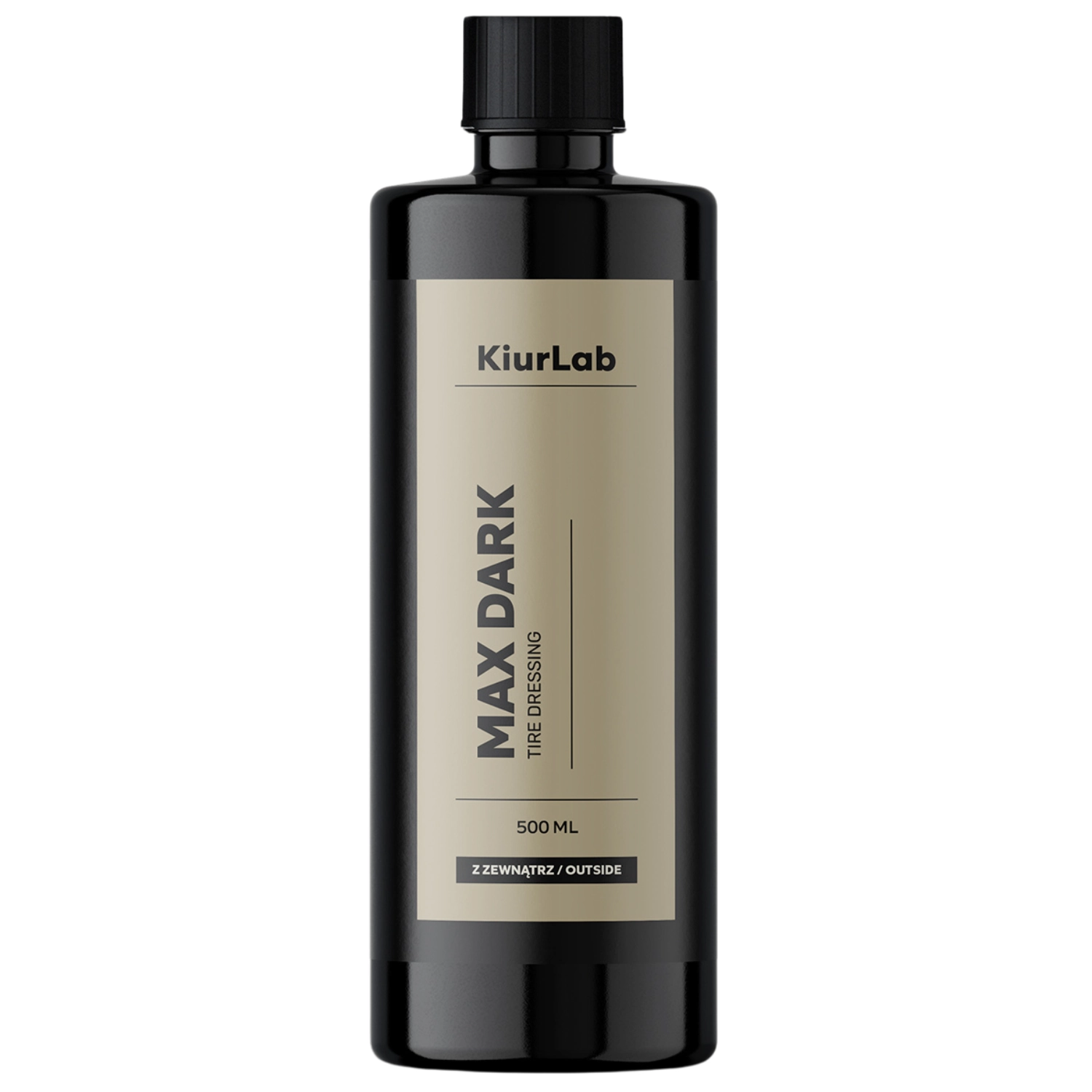 KiurLab 500ml water-based satin tyre dressing for hydrophobic tyre care