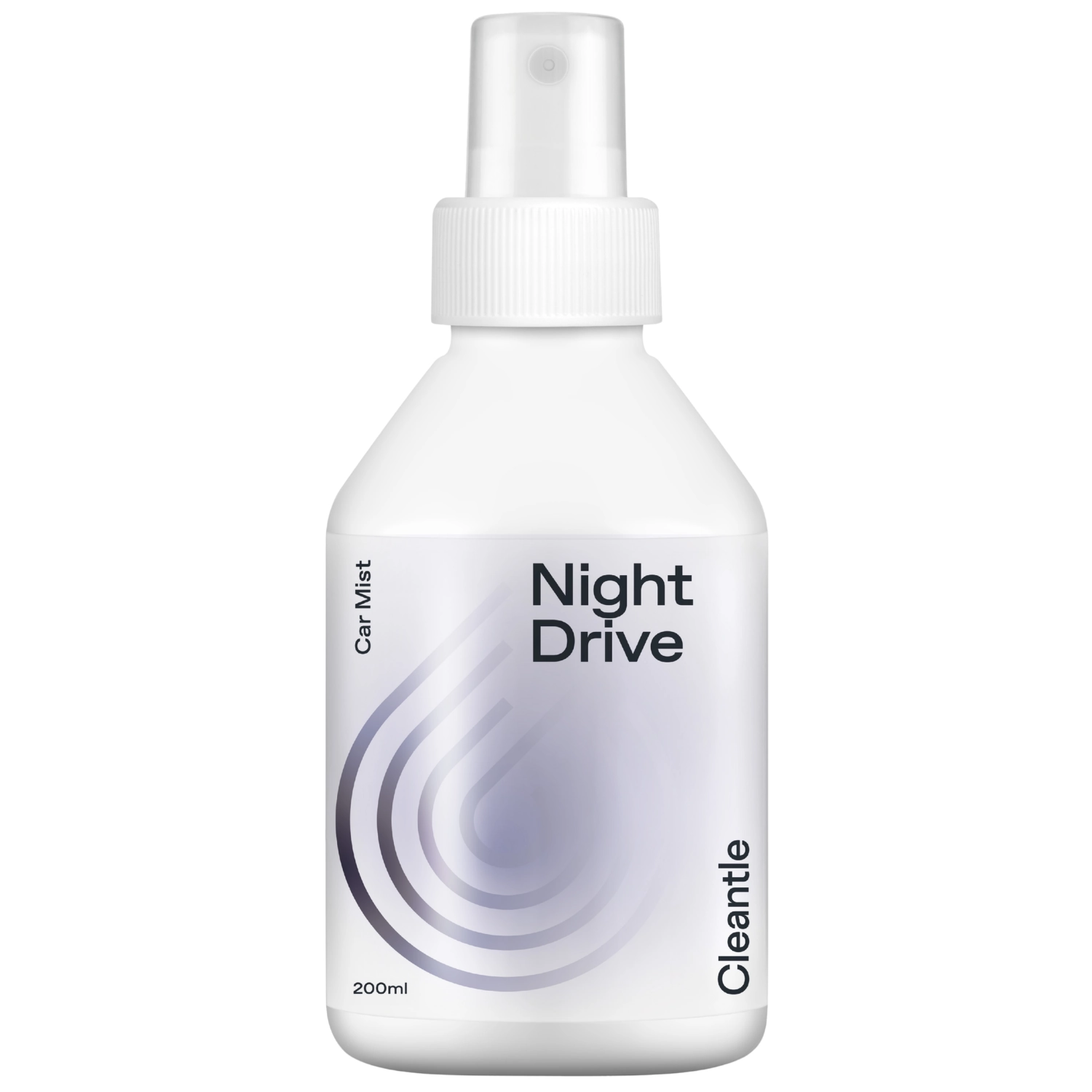 Cleantle Car Mist Night Drive 200ml fragrance spray for car interior with citrus, ozone and woody notes