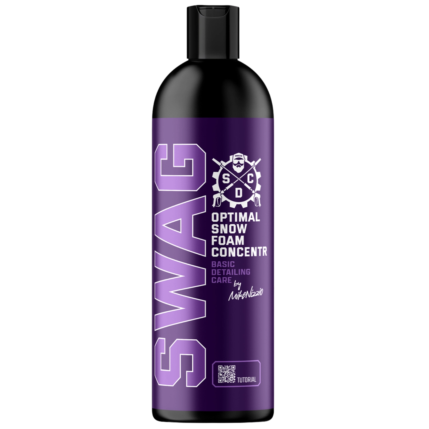 SWAG Detailing Cosmetics Snow Foam Concentrate Pre-Wash 500ml, alkaline with a fruity scent