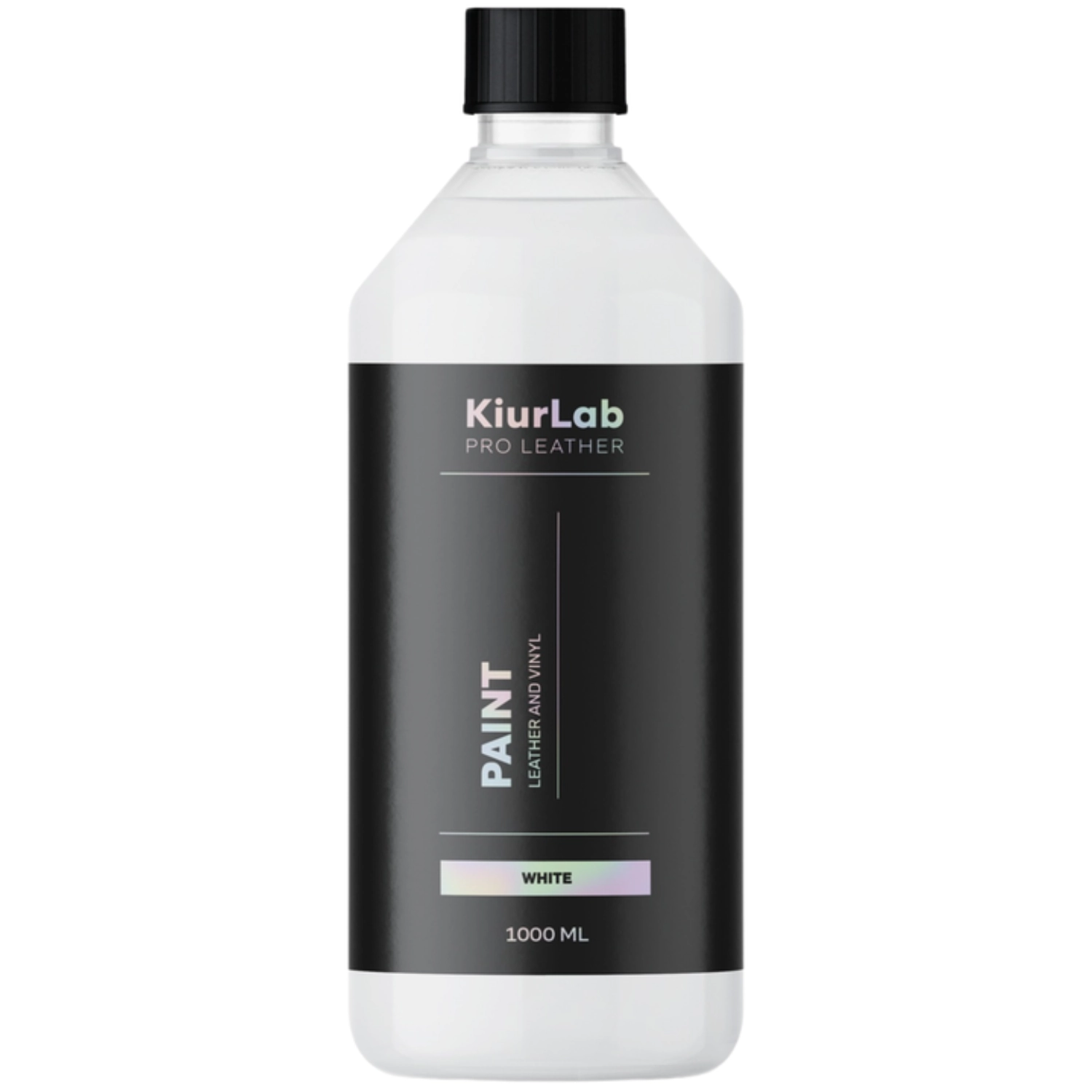 KiurLab Leather and Vinyl Paint White 1L water-based restoration paint for leather and vinyl