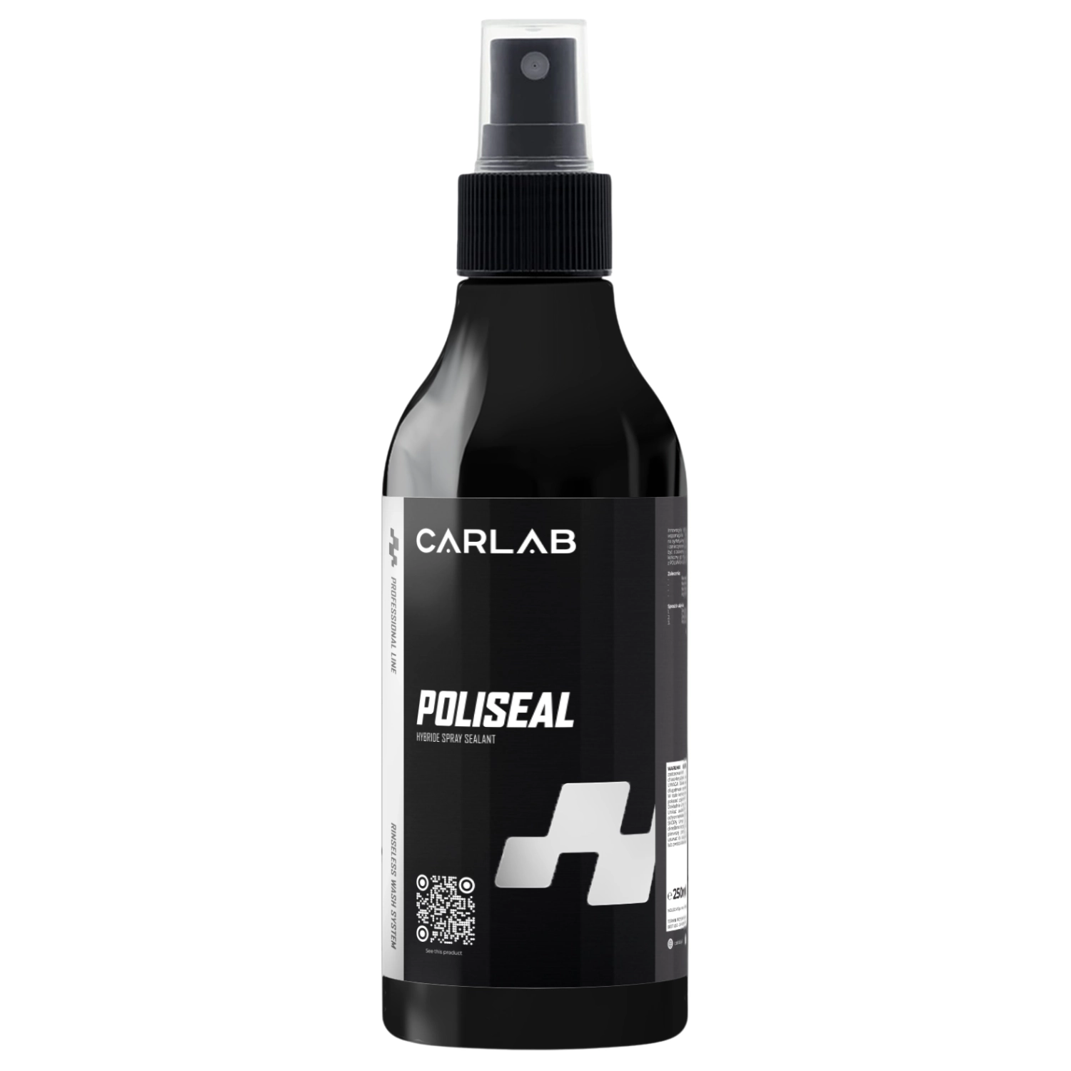 CarLab Sealant Lackskydd Spray 250ml flaska för snabb lackförsegling och hydrofobiskt skydd