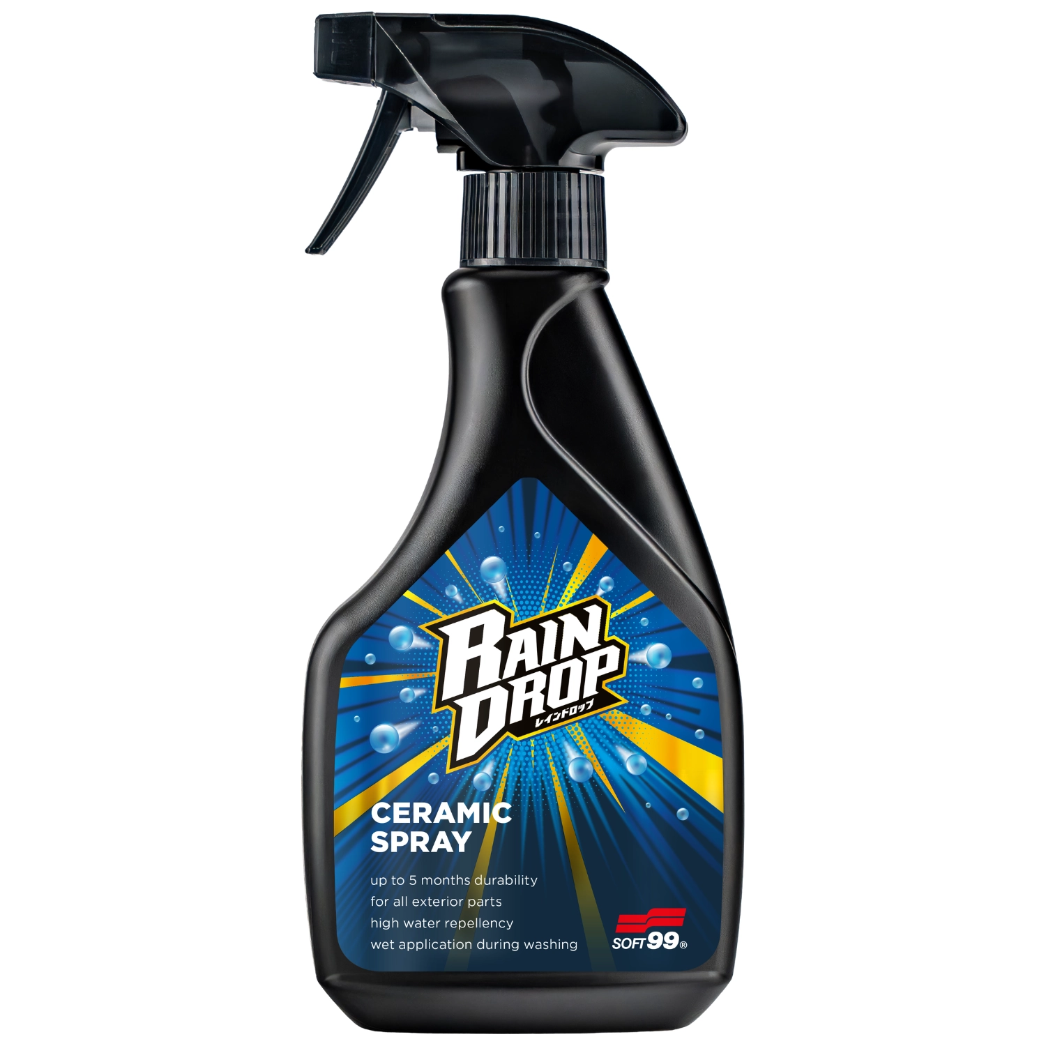 SOFT99 Rain Drop Spray 500ml hydrophobic protective coating for car paint and glass