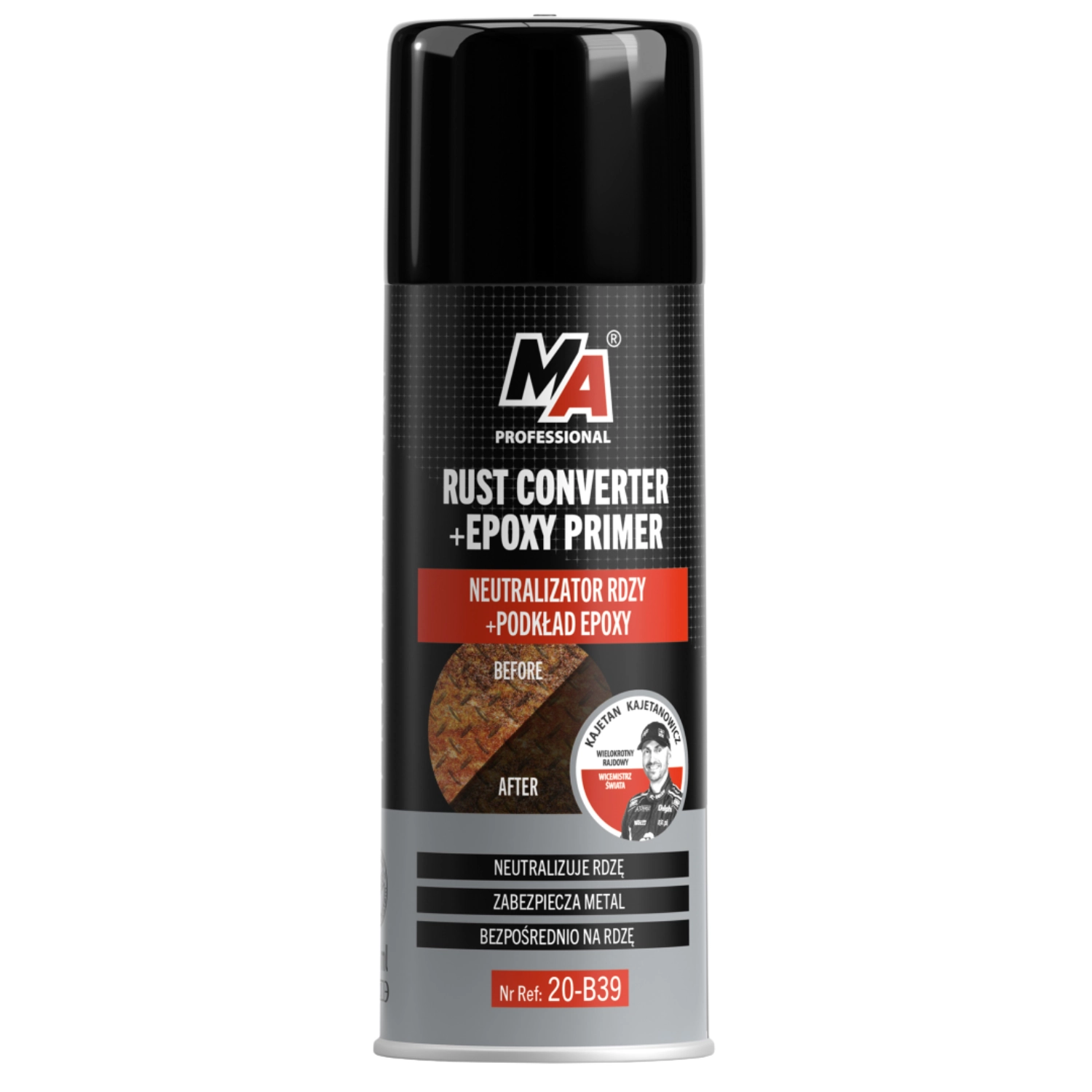 MA Pro Detailing rust neutraliser and epoxy primer anti-corrosion spray can 400ml for vehicle bodywork