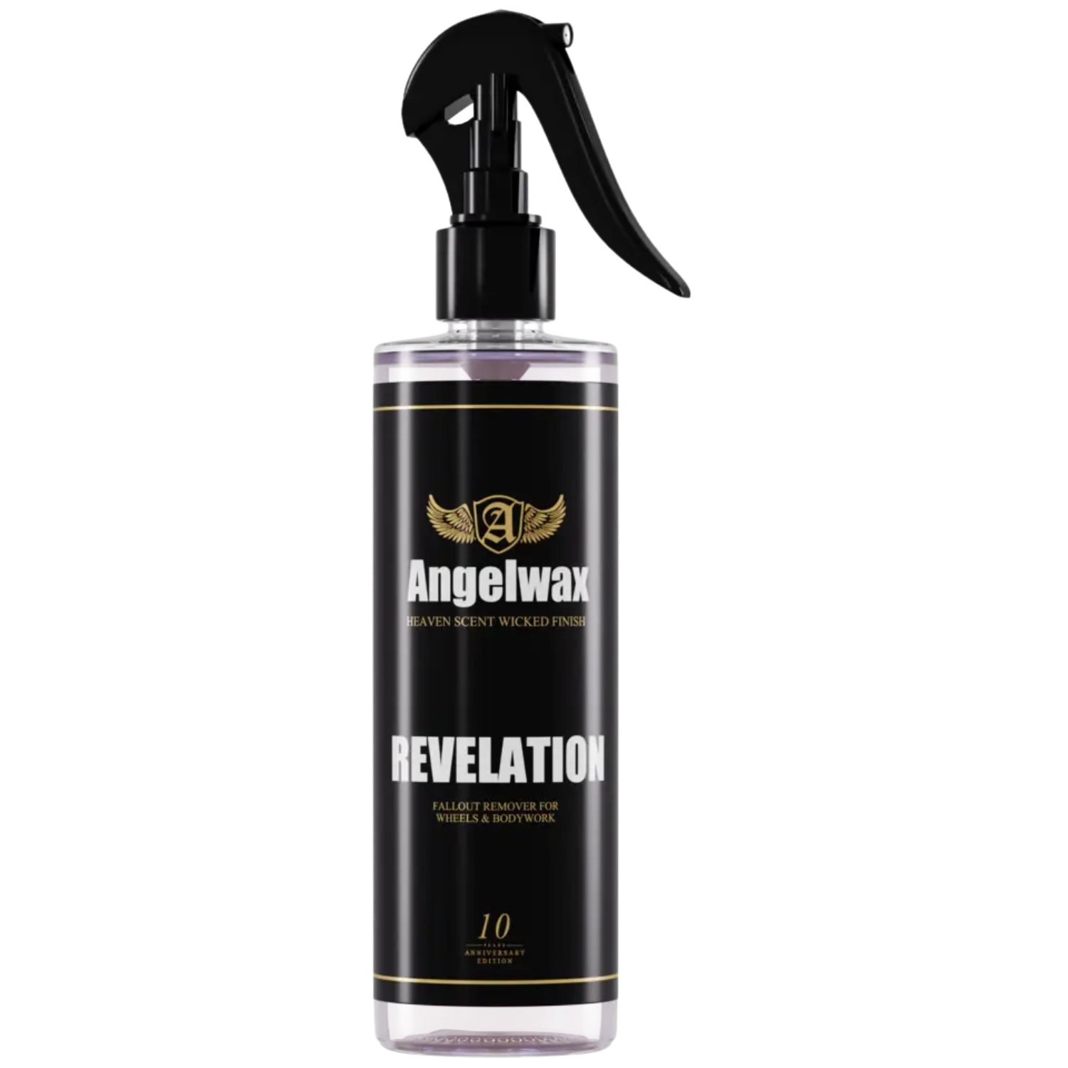 Angelwax Revelation pH-neutral iron remover and deironizer 500ml spray bottle for wheels and paintwork