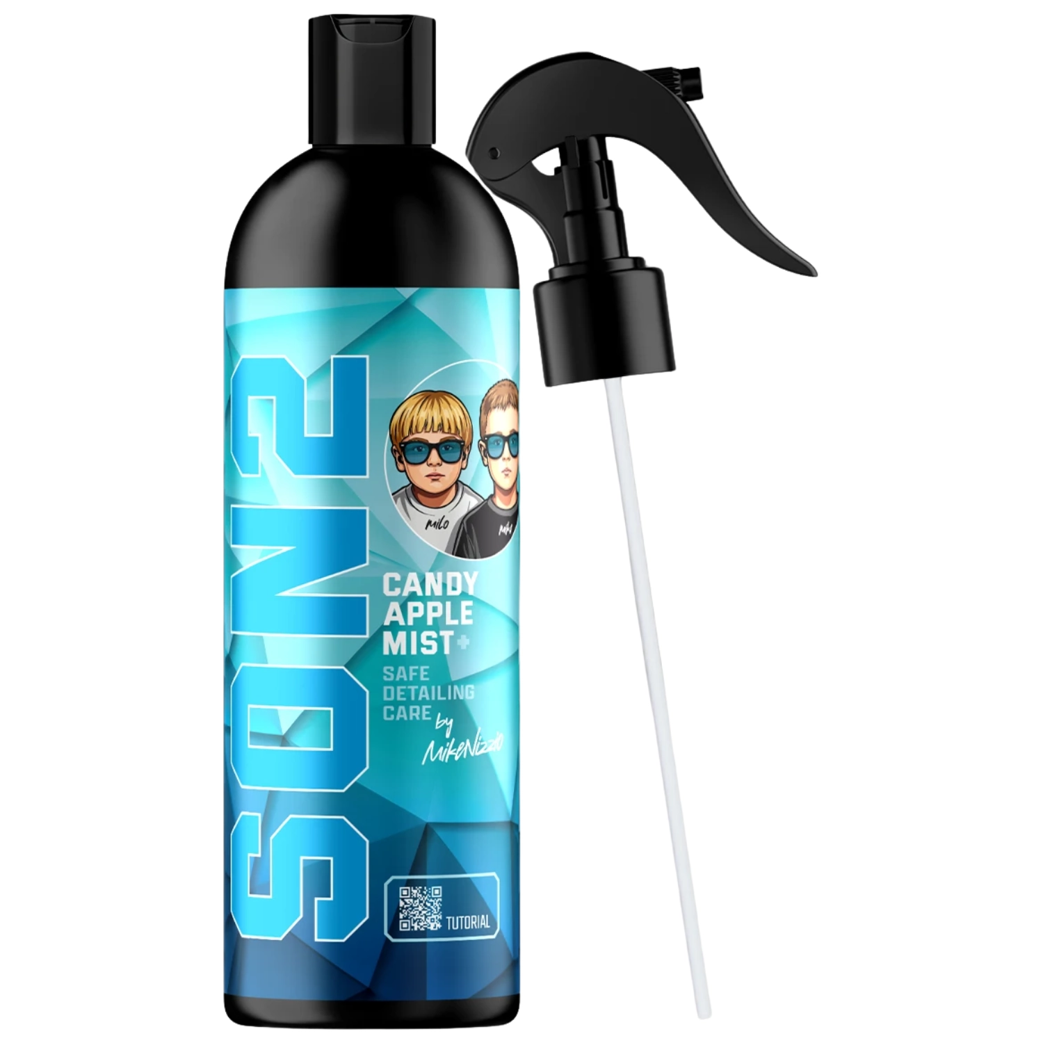 SWAG Detailing Cosmetics air freshener with a candy apple fruit scent in a 500ml spray bottle