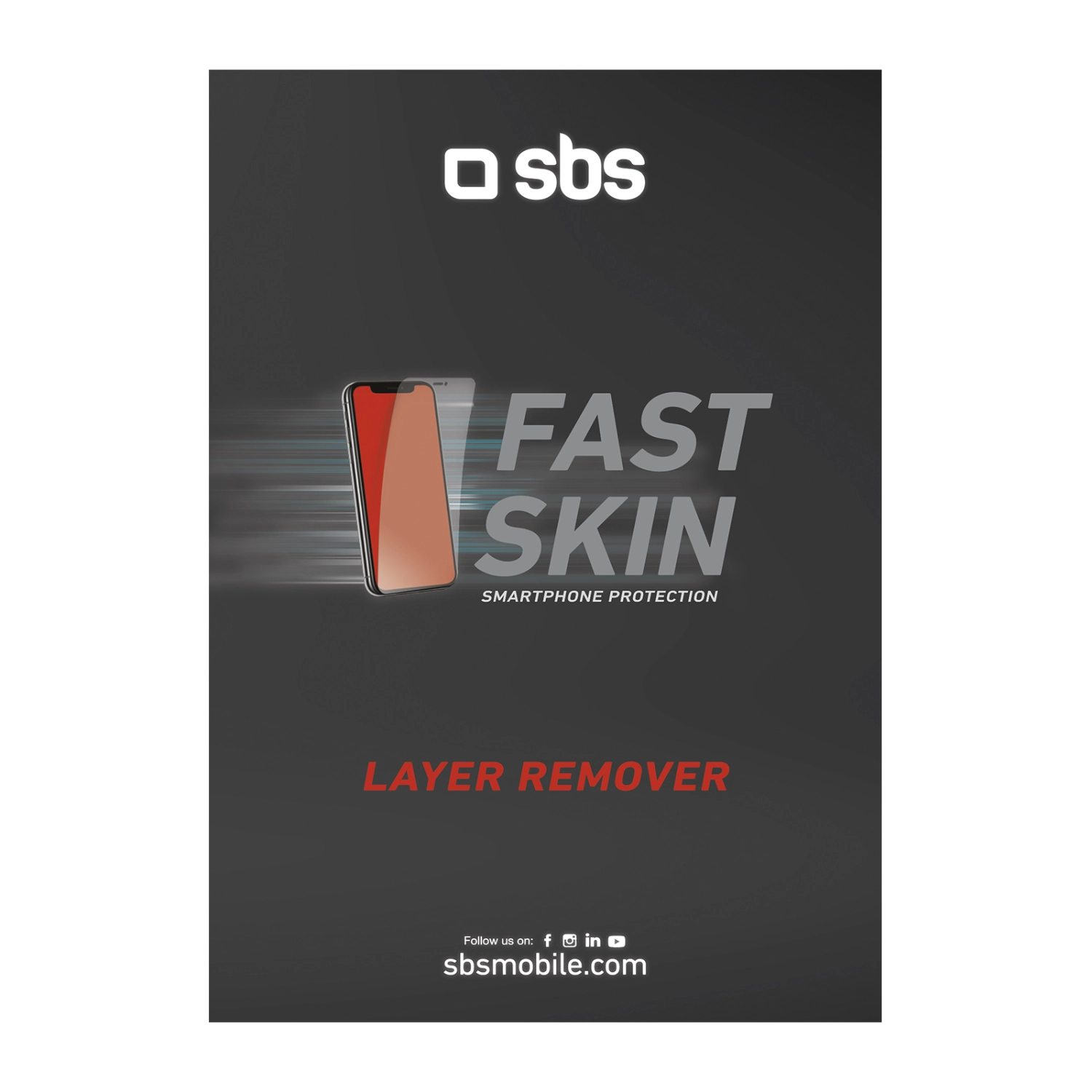 SBS Fast Skin removal and positioning tabs 90-pack for safe installation of protective film on car screens