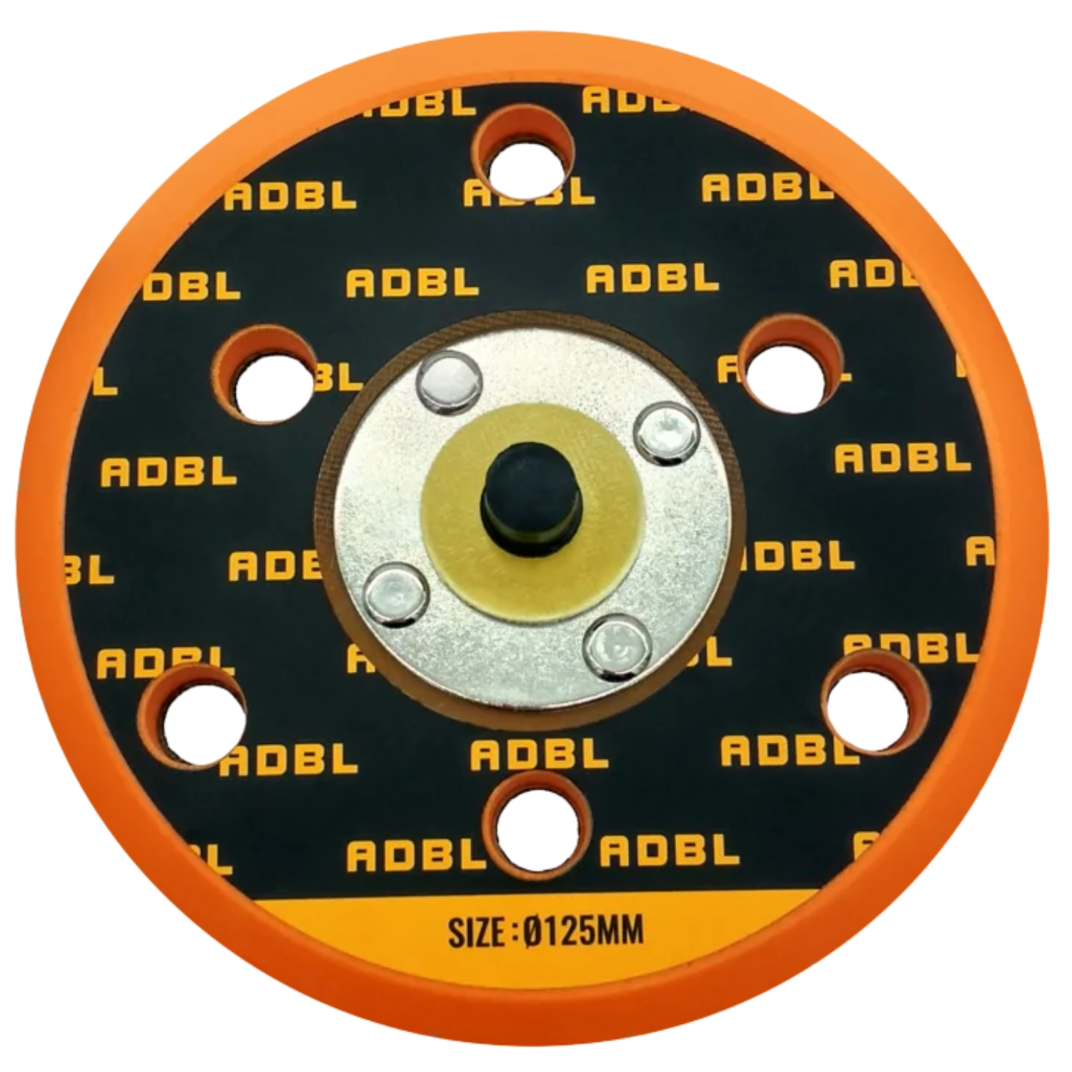 ADBL Backing Plate 125mm pad mounting plate for DA polisher with ventilation holes
