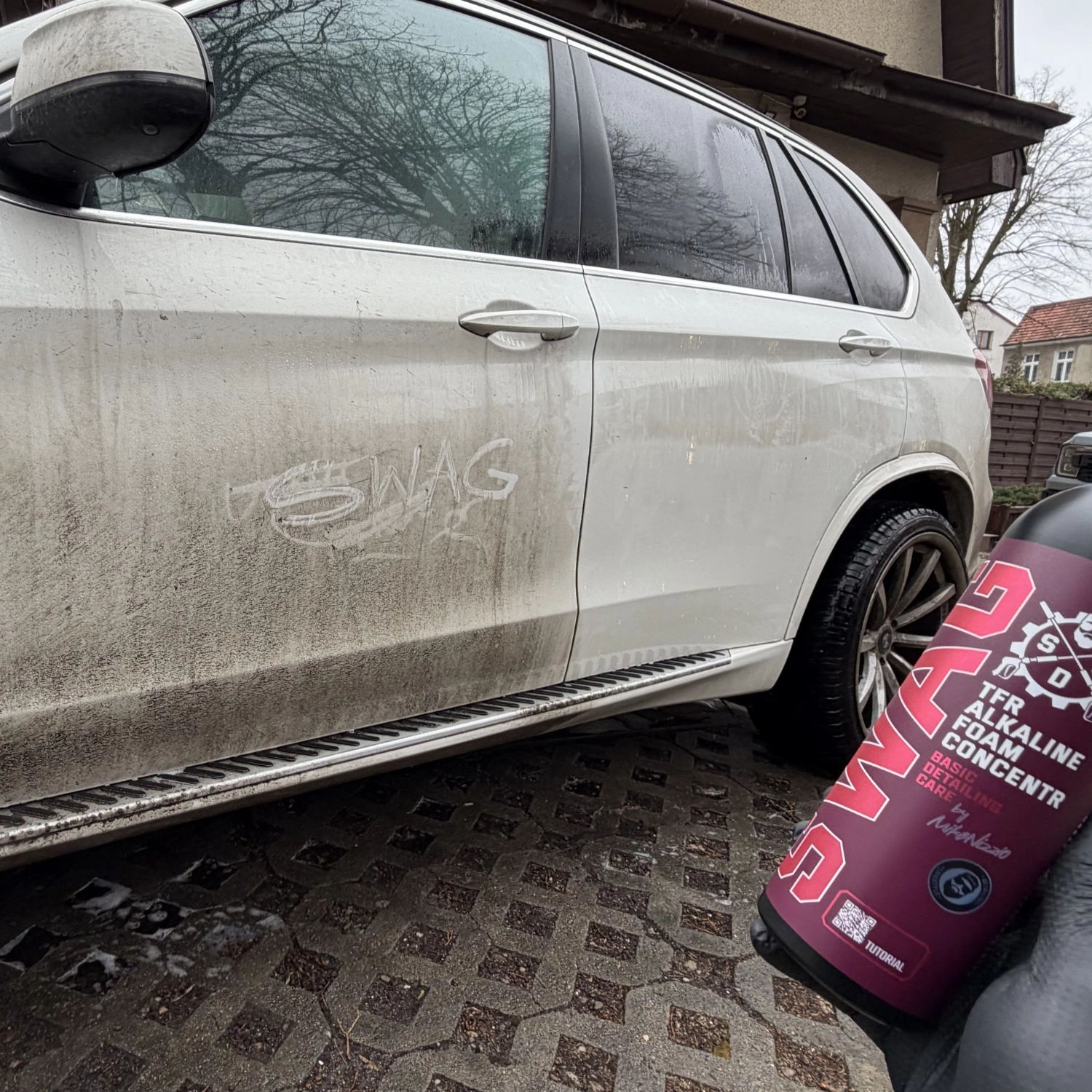 SWAG Detailing Cosmetics TFR alkaline foam concentrate 5 litre container for vehicle pre-wash