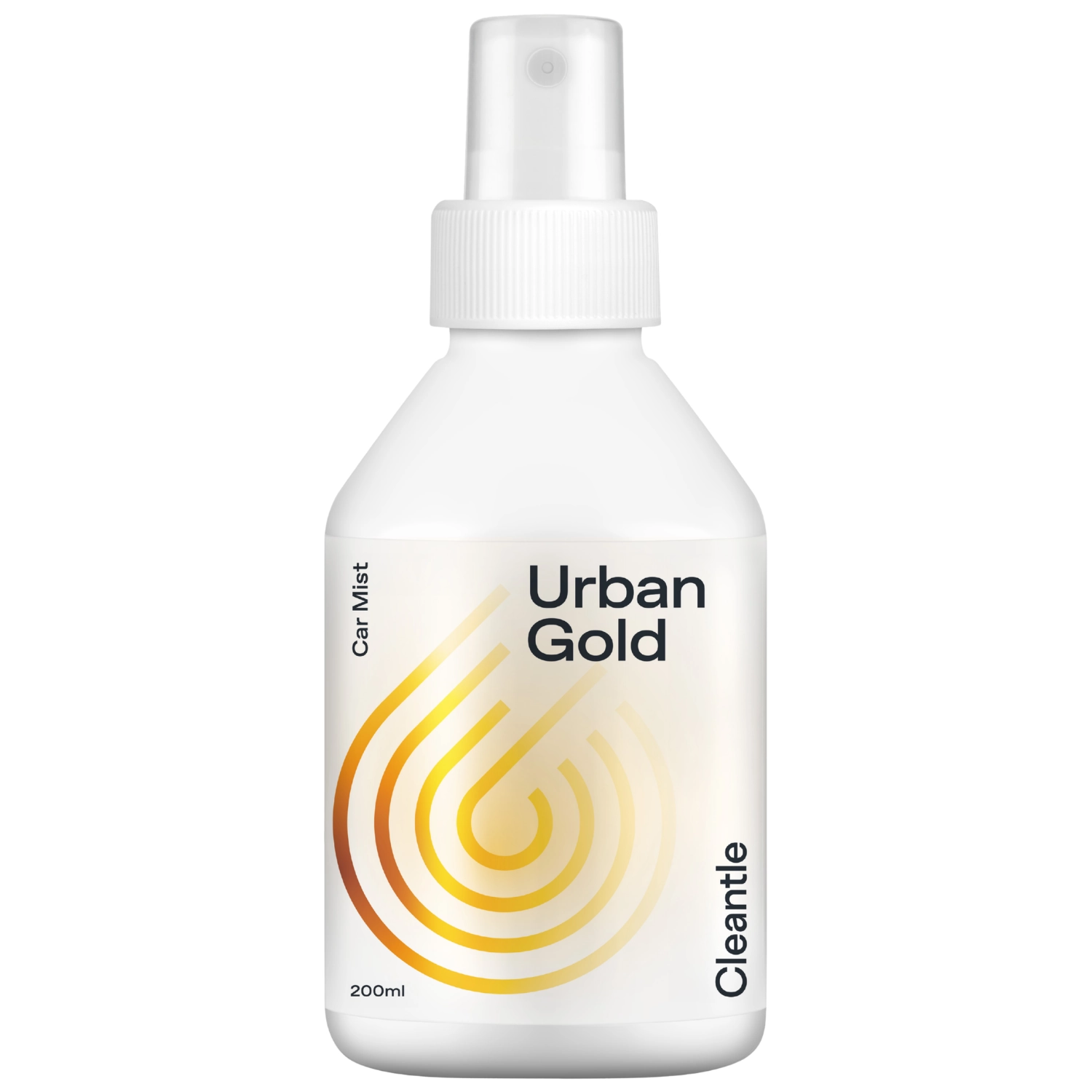 Cleantle Car Mist Urban Gold doftspray 200ml för bilinteriör med ambra- och citrusdoft