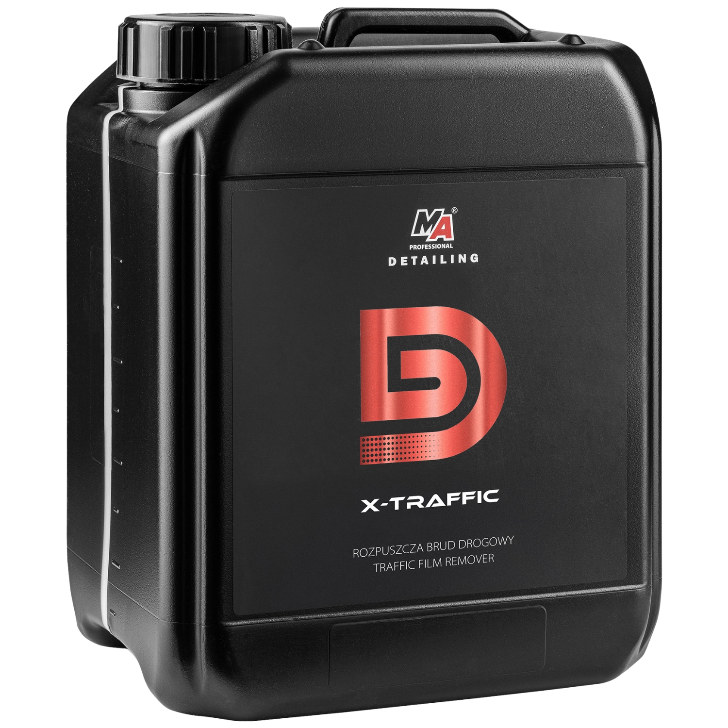 Alkaline pre-wash product X-Traffic TFR 5L concentrate from MA Pro Detailing in container