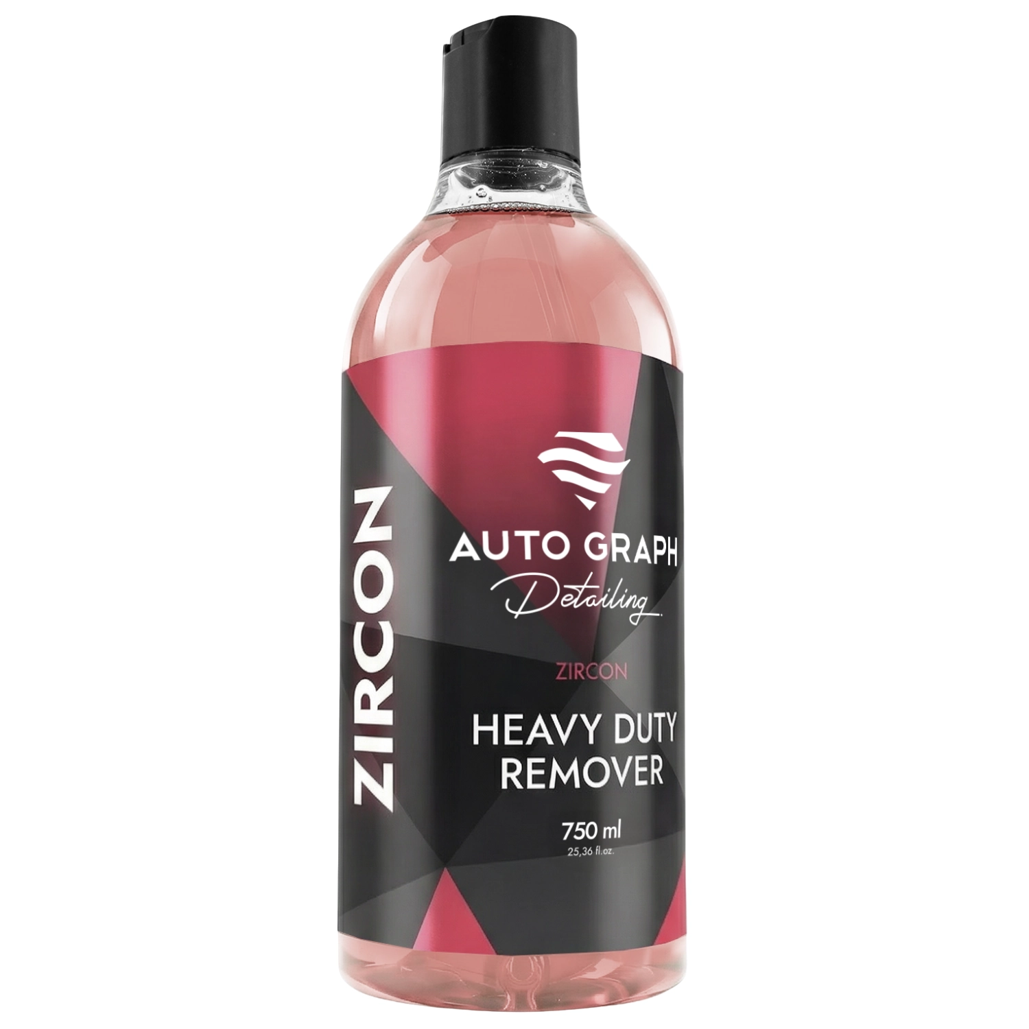 Auto Graph ZIRCON Heavy Duty Tar & Adhesive Remover 750ml bottle for removing tar and adhesive