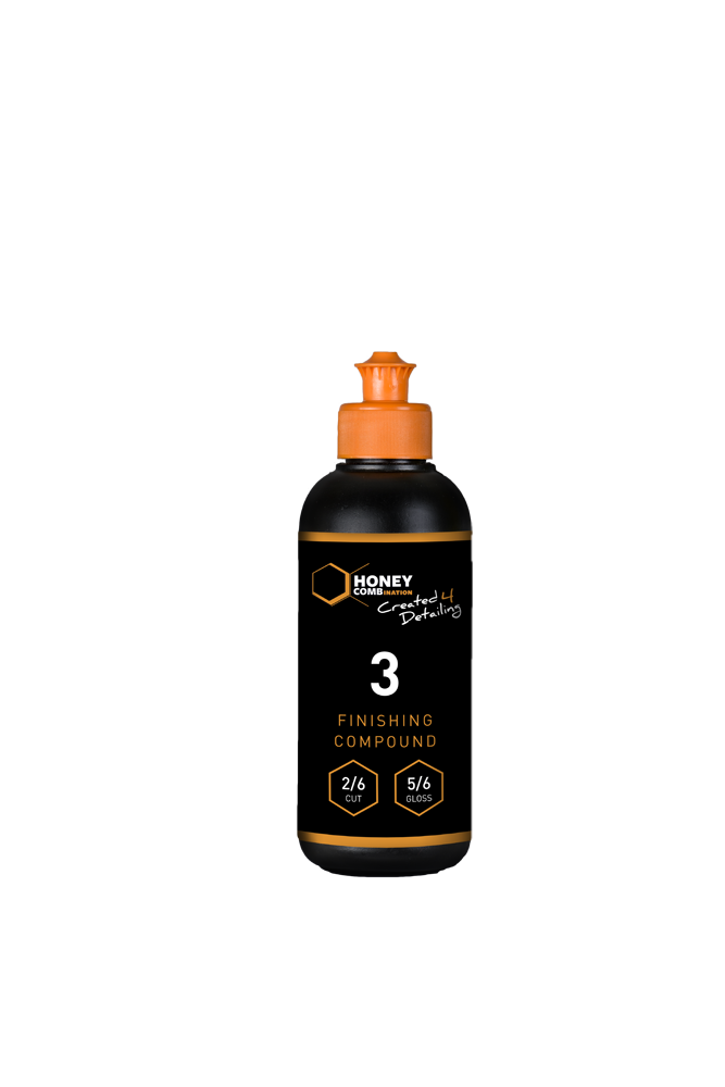 Honey Combination Polish for hard lacquers water-based 250ml bottle for professional paint care
