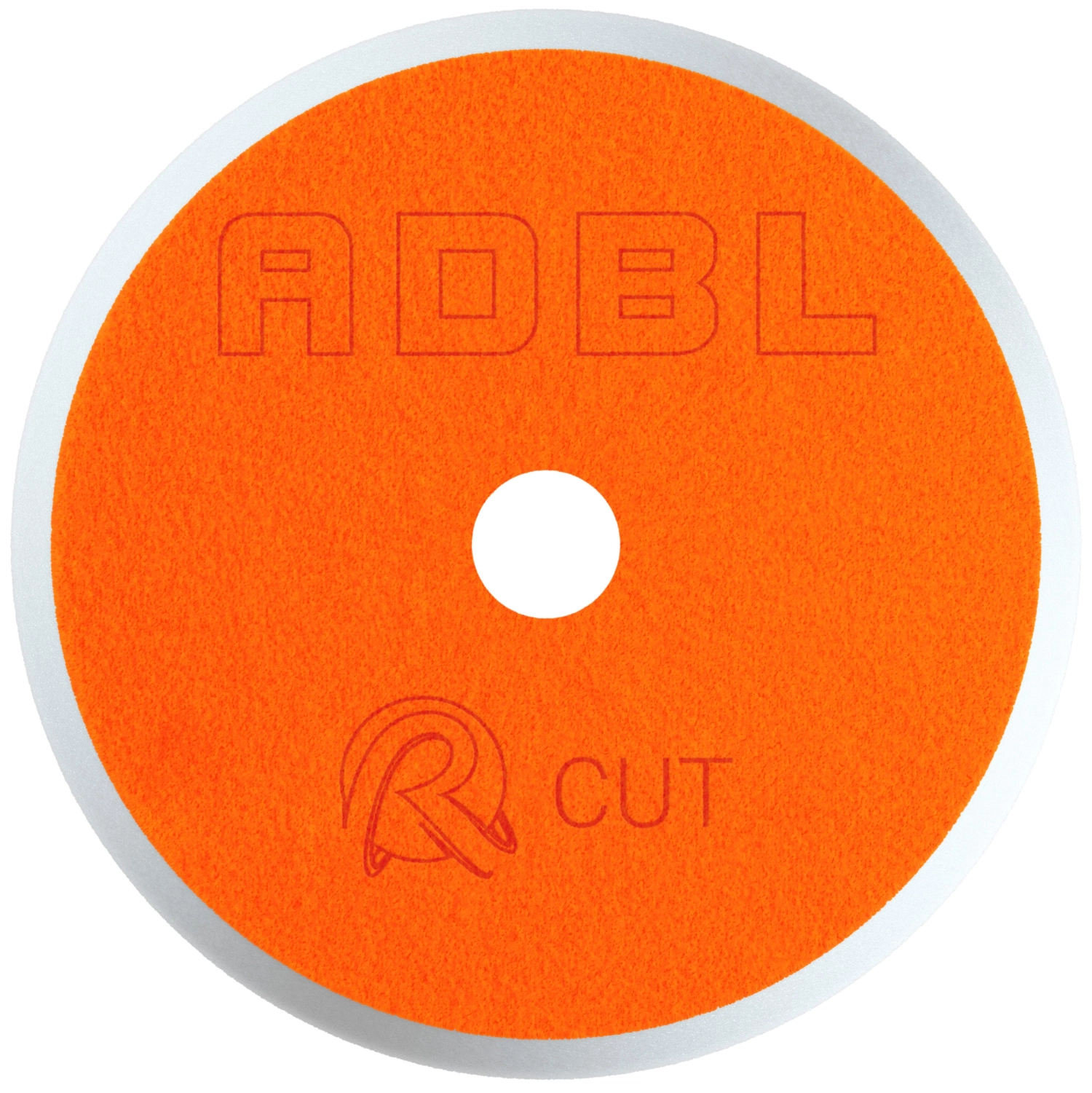 ADBL hard foam DA polishing pad 165/175mm with diamond pattern and reinforced hook-and-loop attachment