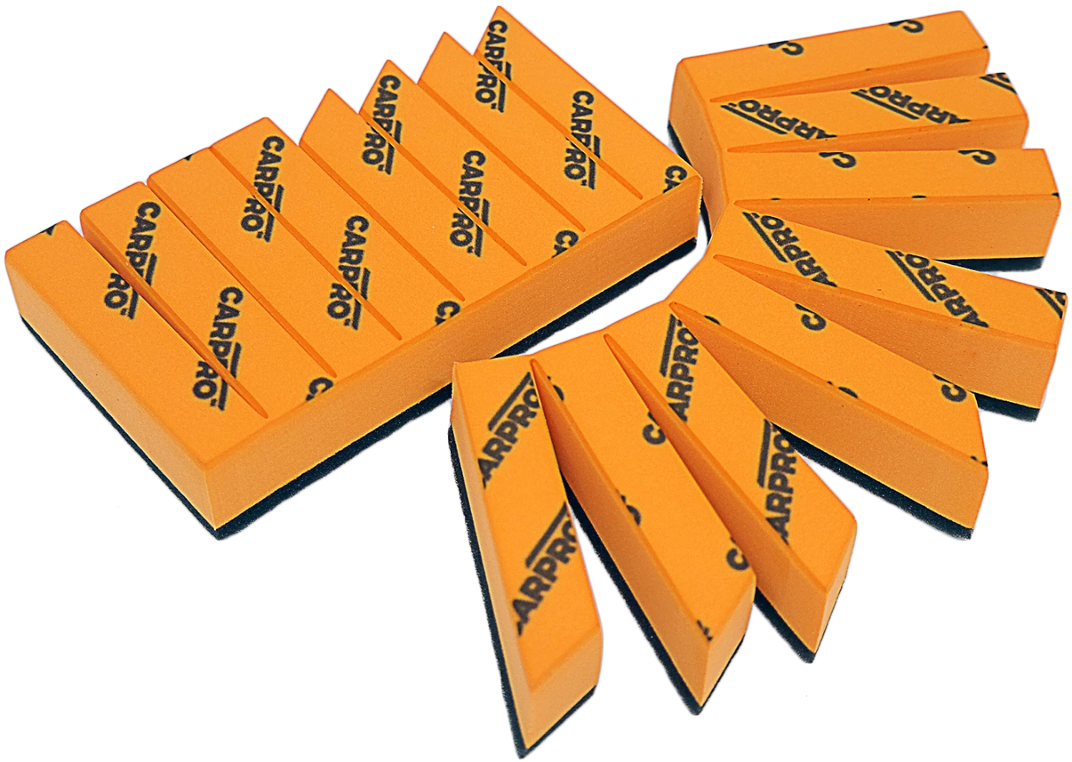 CarPro Applicator 8 Fingers Blocks – zestaw aplikatorów do aplikacji powłok w trudno dostępnych miejscach
