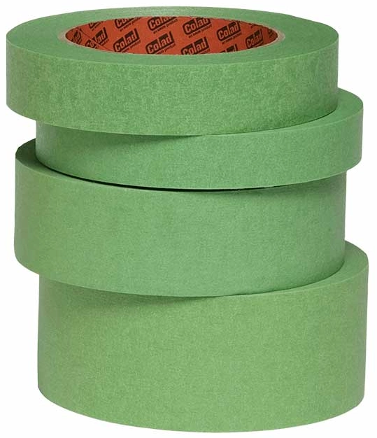 Colad Waxed Paper Masking Tape 25 x 50 m roll for professional spray painting and bodywork