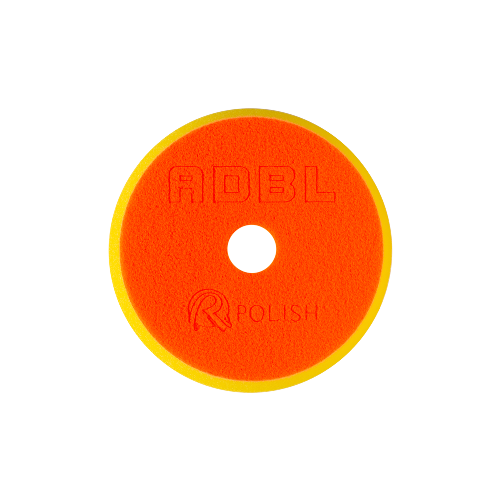 ADBL Medium Foam Pad Diamond Shape 165/175mm for DA polisher with hook and loop attachment