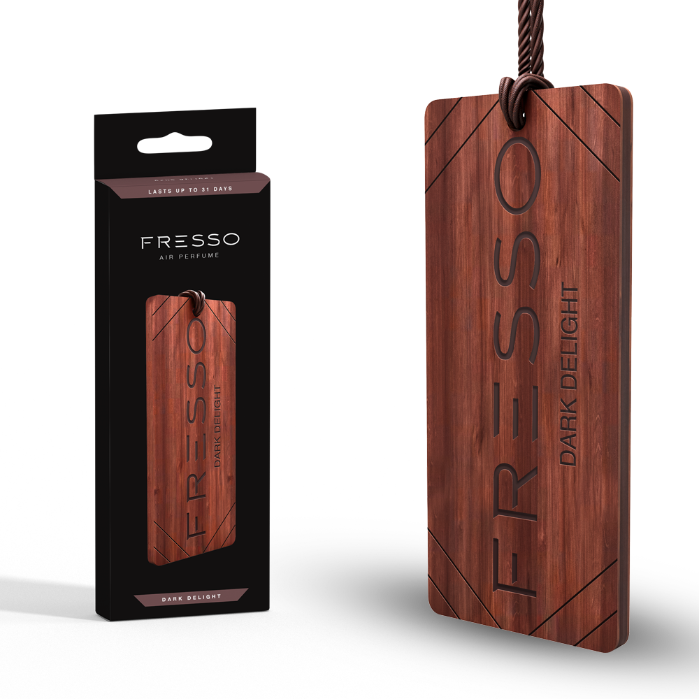 Fresso Dark Delight – drewniana zawieszka zapachowa