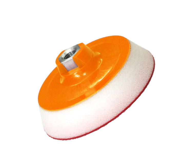 Honey Combination Elastic talerz tarcza mocująca na rzep M14 miękka biała pianka - 75mm
