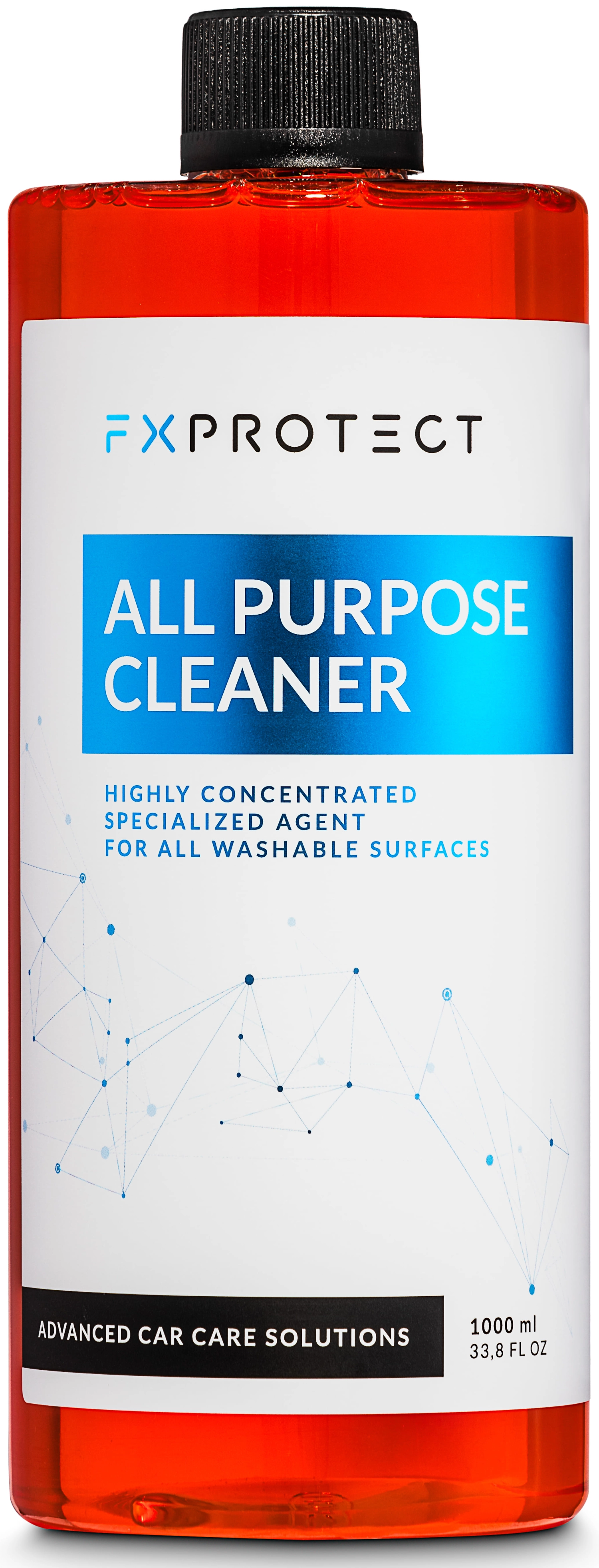 FX PROTECT All-Purpose Cleaner 1L bottle strong concentrate for vehicle care and detailing