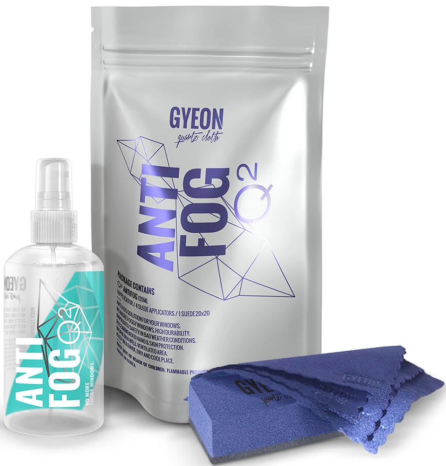 Gyeon Antifog 120ml flaska för invändig glasbehandling och imförebyggning