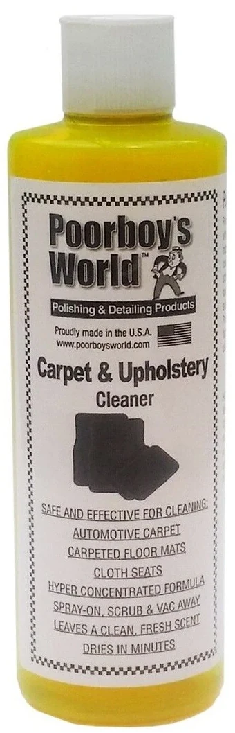 Poorboy's World Textilrengöring för Mattor och Klädsel 473ml sprayflaska