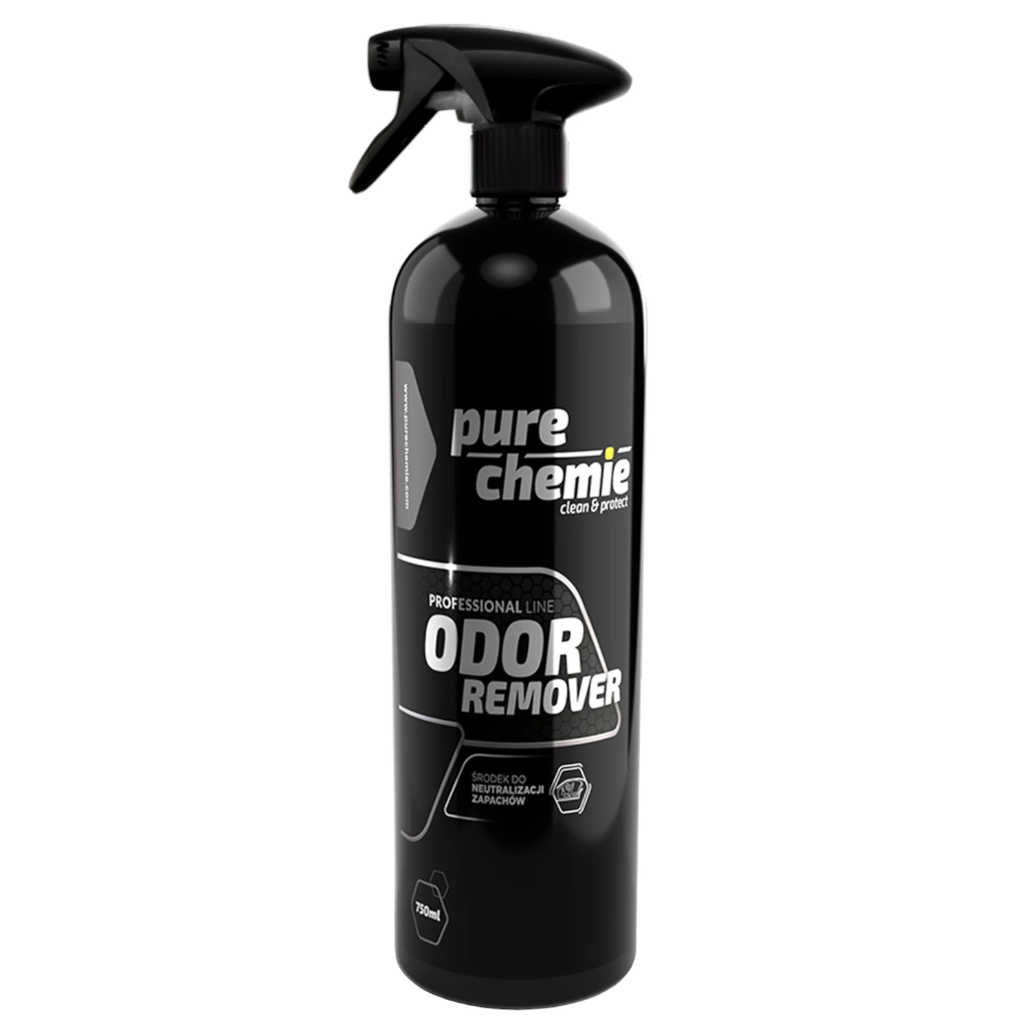 Pure Chemie Odour Eliminator 750 ml spray bottle for neutralising odours in vehicle interiors