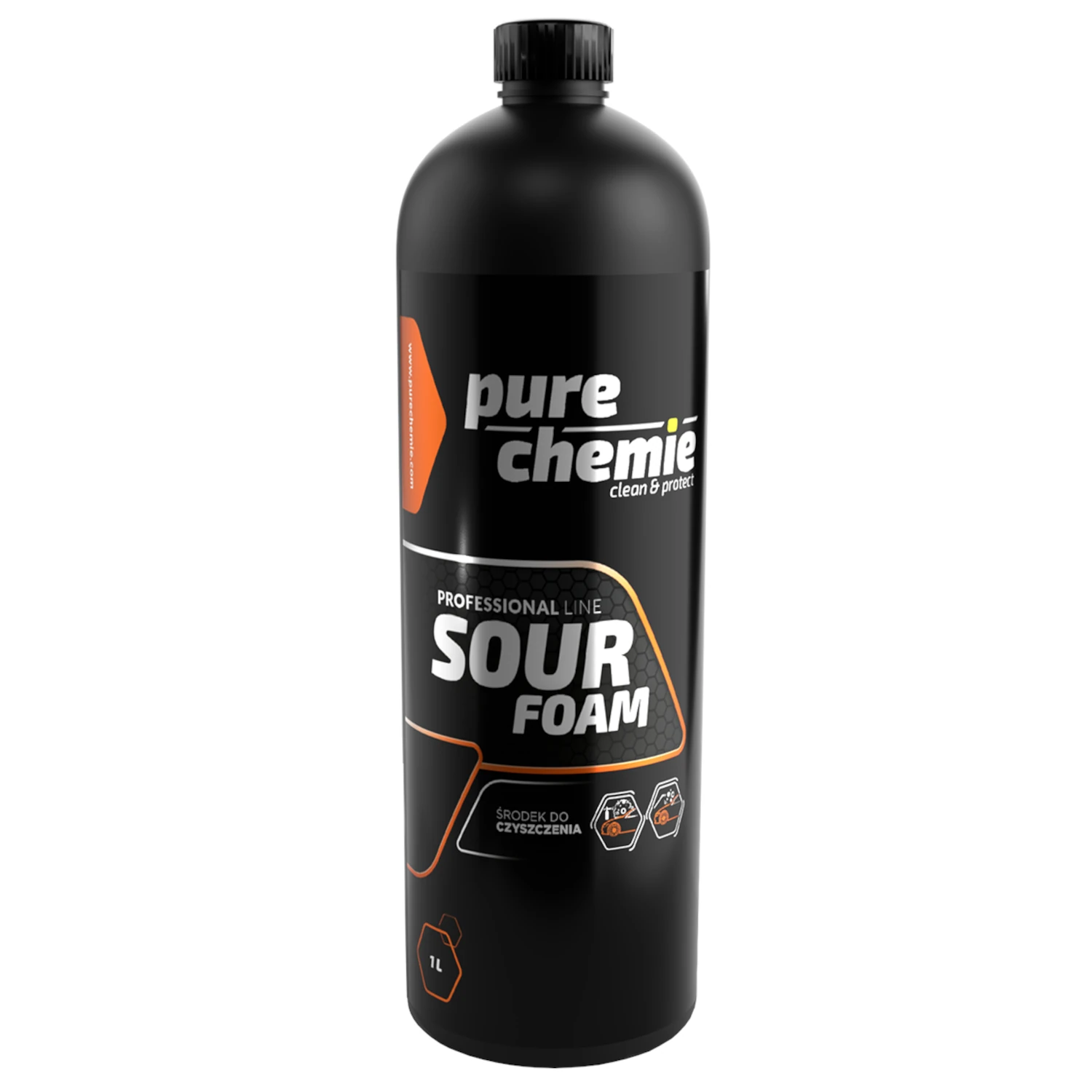 Pure Chemie Pre-Treatment Spray 1L bottle with spray top for professional detailing and pre-wash