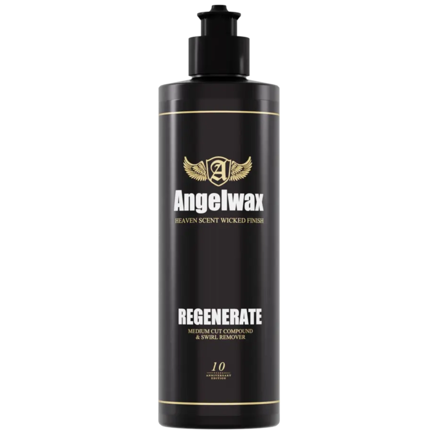 Angelwax Medium Cut Polish 250ml bottle for effective paint correction and scratch removal on vehicle bodywork