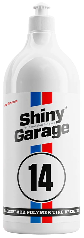 Shiny Garage Back2Black Polymer Tire Dressing – dressing do opon z kwarcem SiO2 1l