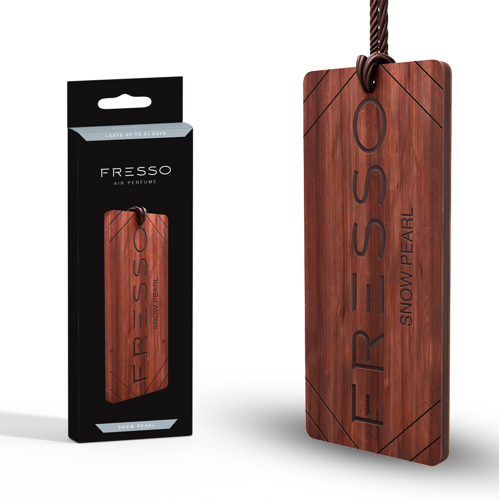 Fresso Snow Pearl – drewniana zawieszka zapachowa