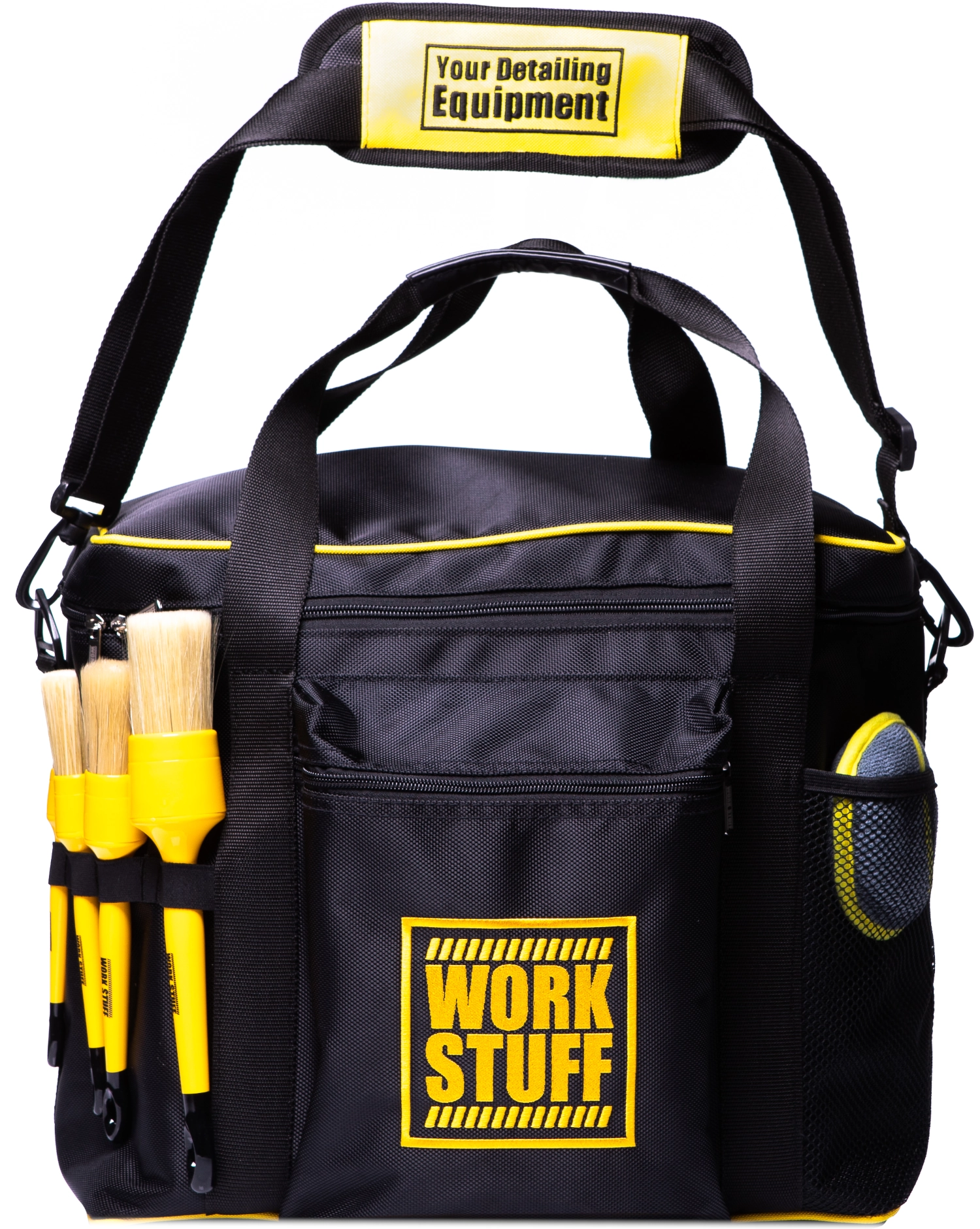 WORK STUFF Detailing Bag 40x24x31 cm with rigid walls and adjustable dividers for detailing products