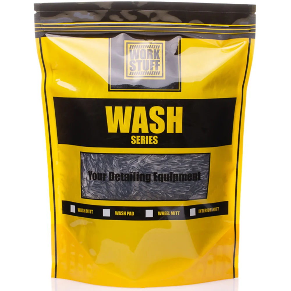 WORK STUFF Typhoon Microfibre wash mitt for gentle car washing and detailing