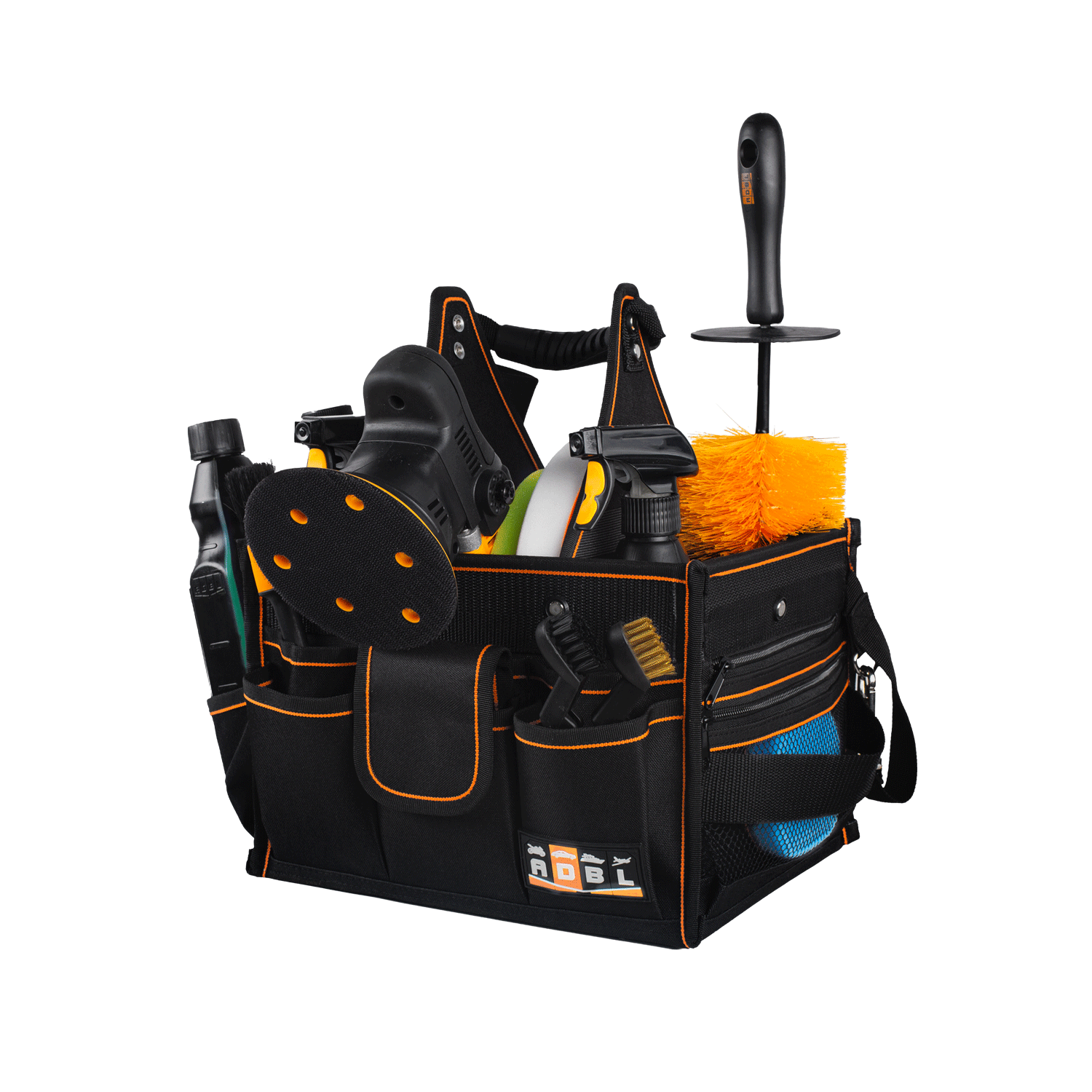 ADBL Detailing Bag small portable with multiple compartments for organising detailing products and tools