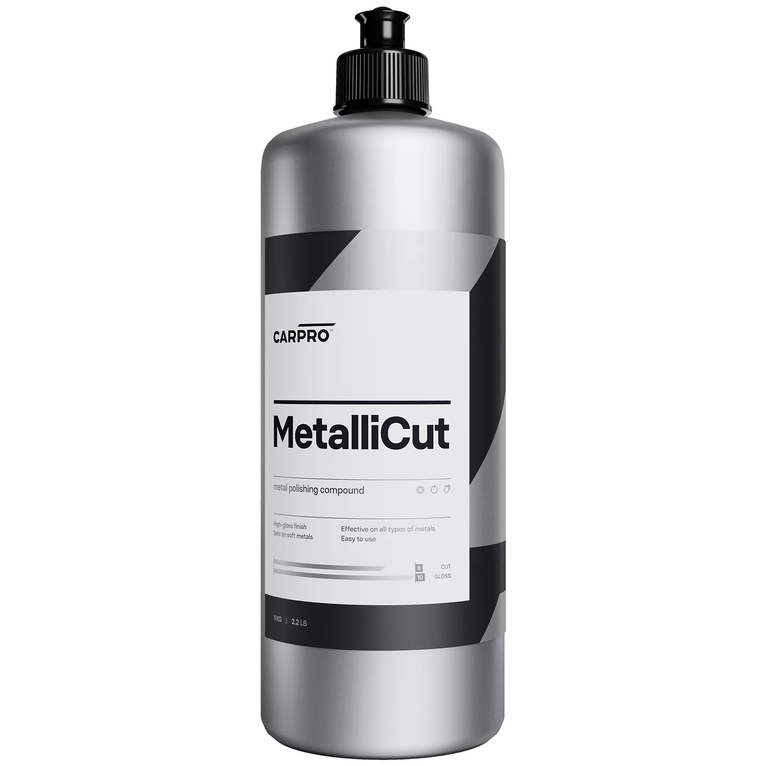 CarPro MetalliCut – pasta do polerowania każdego rodzaju metalu 1L