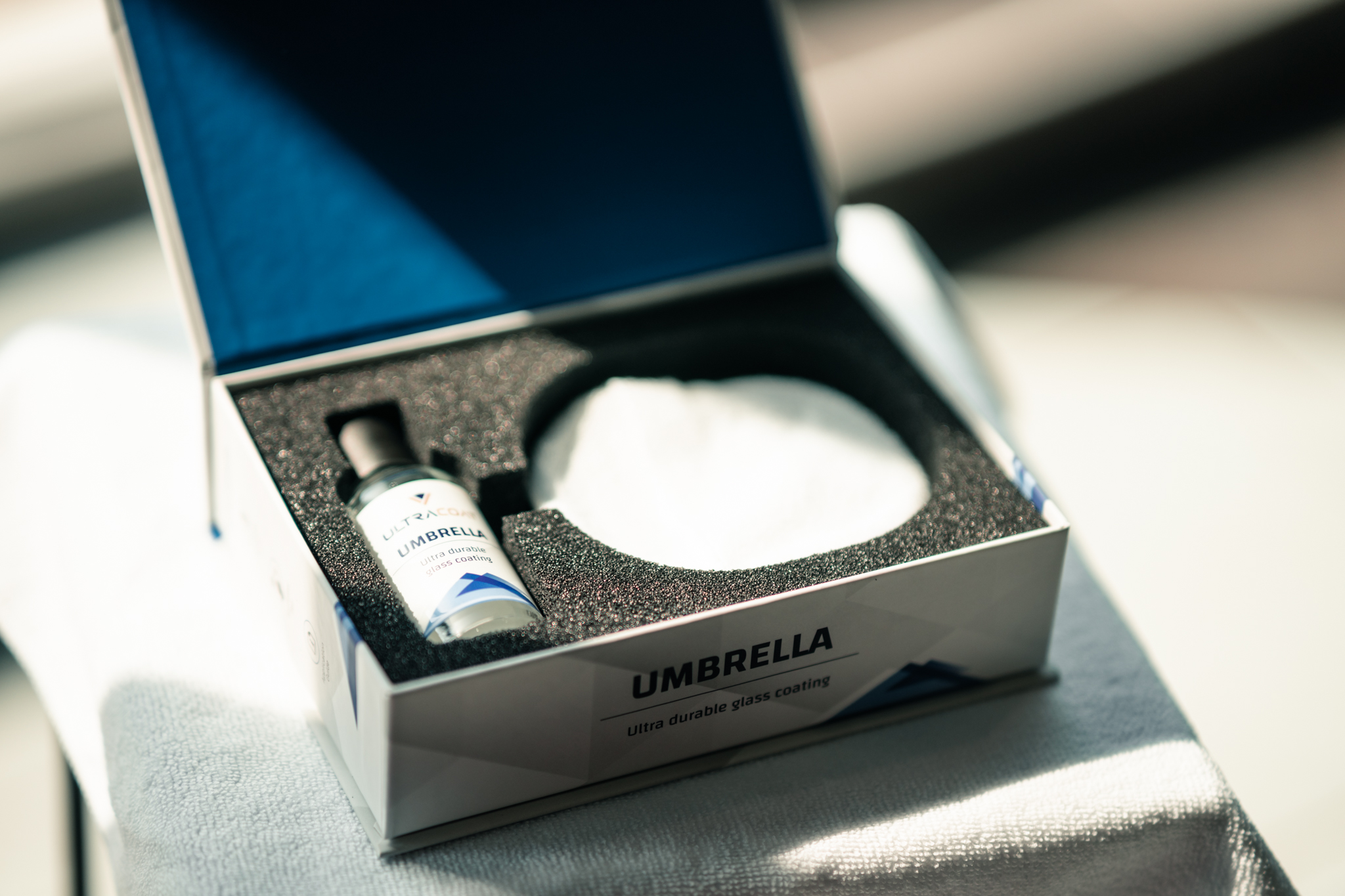 Ultracoat Umbrella – prosta w aplikacji niewidzialna wycieraczka, powłoka hydrofobowa 50ml