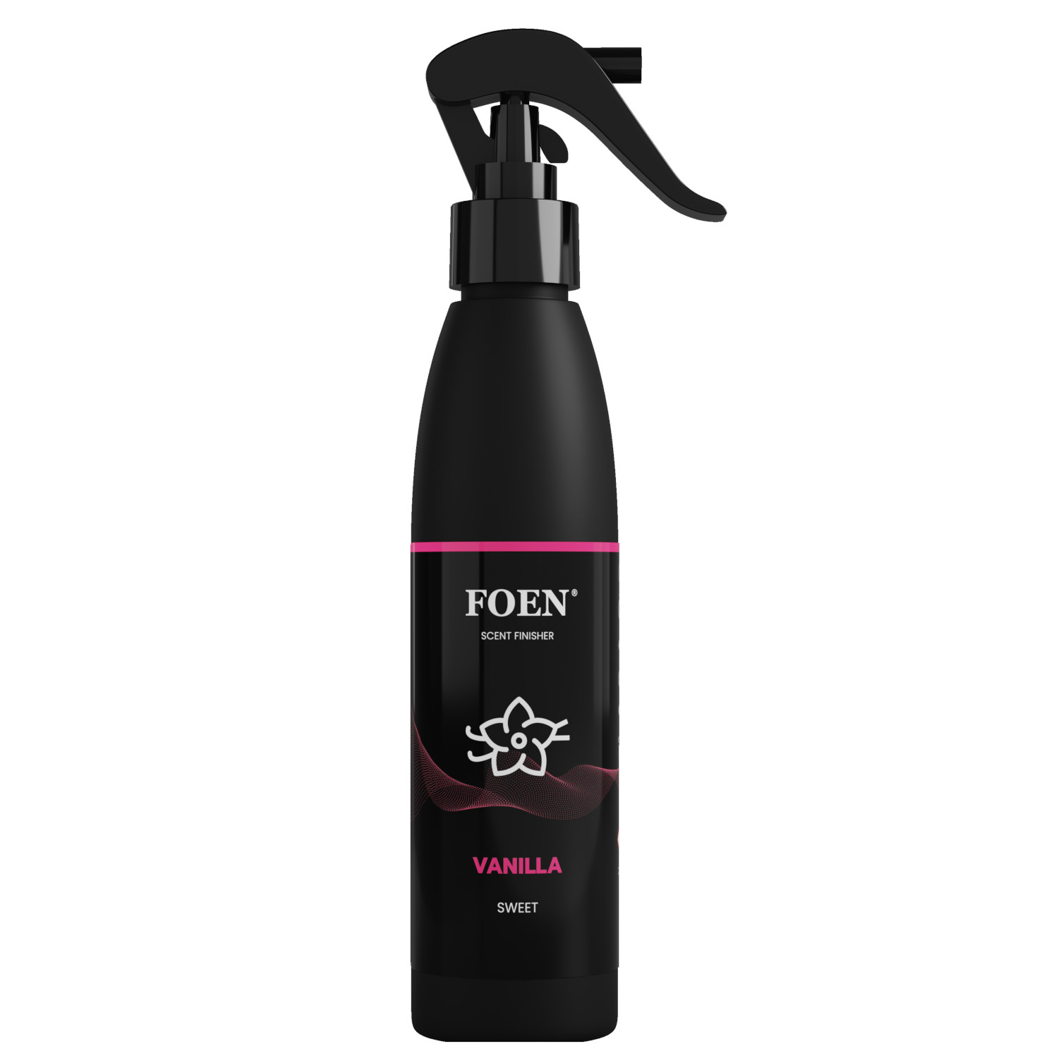 Foen Car Air Freshener Vanilla Scent 185ml bottle for vehicle interior air care