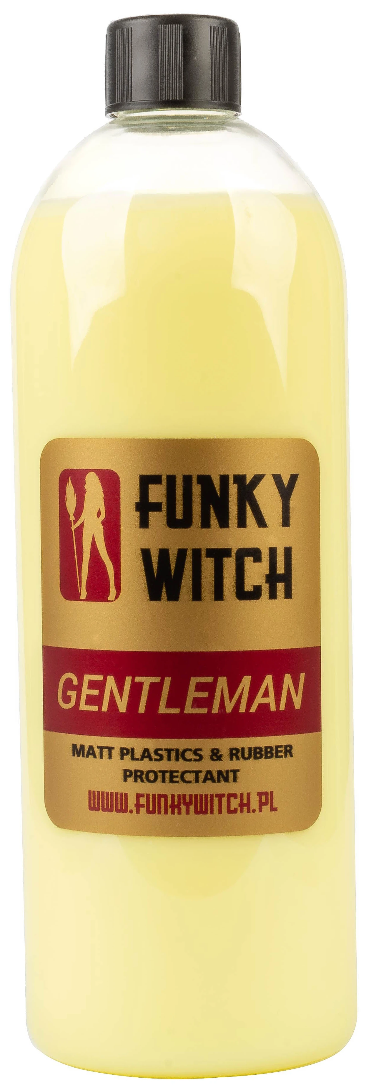 Funky Witch Gentleman - matowy dressing do plastików wewnętrznych, męski zapach 1L