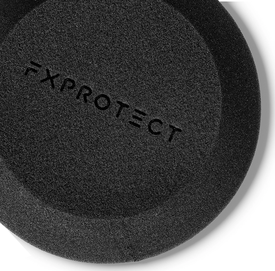 FX PROTECT Wax and Dressing Applicator with extra gentle material for paint, plastic and rubber