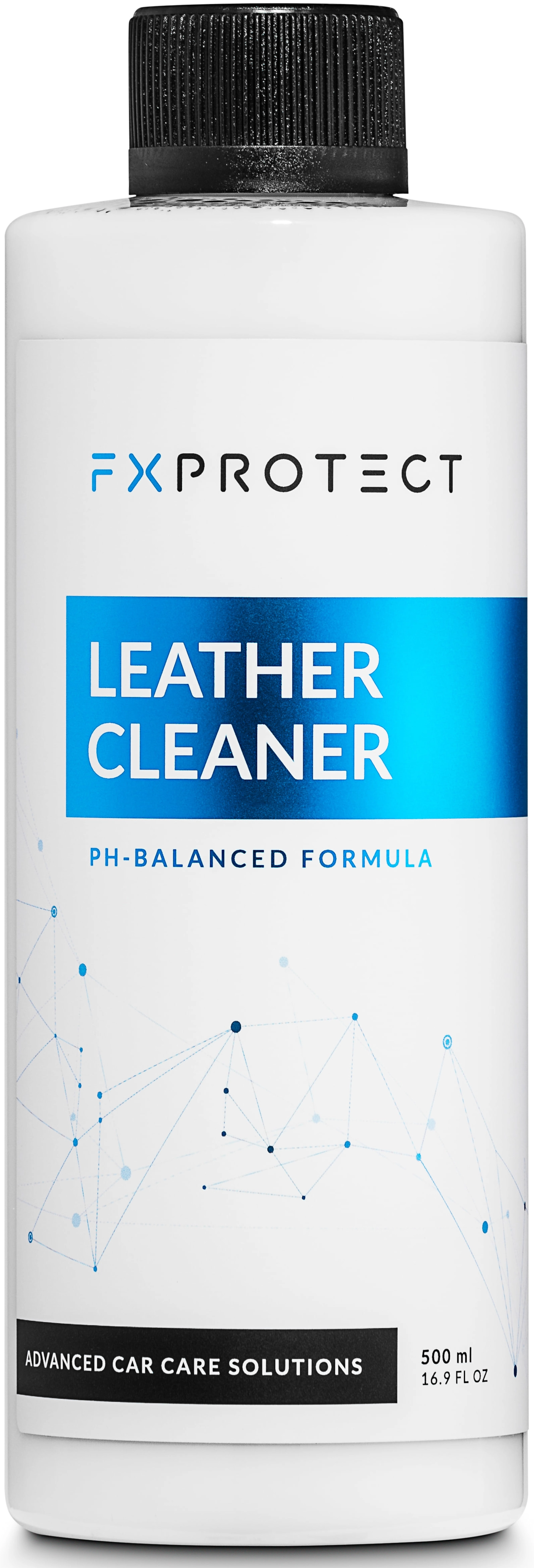 FX PROTECT Leather Cleaner 500ml bottle for cleaning vehicle leather upholstery