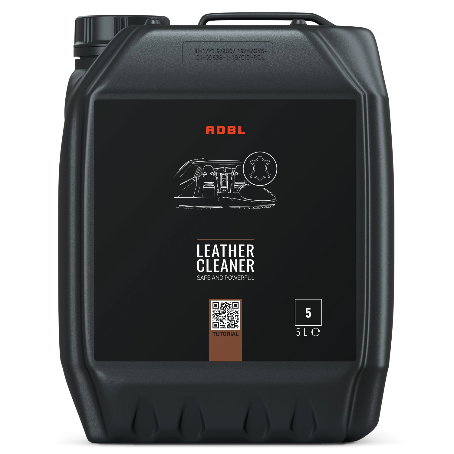 ADBL Leather Cleaner – produkt do czyszczenia skóry, nie wysusza powierzchni 5L