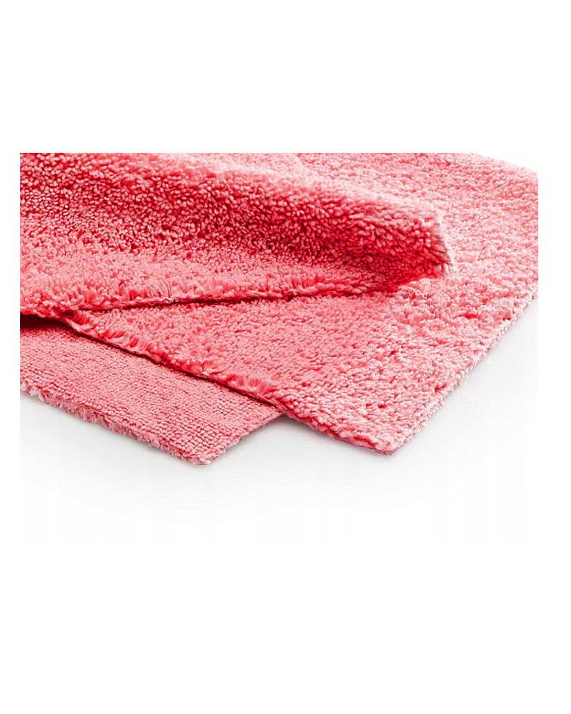 Monster Shine Ultra Fine Red – delikatna mikrofibra bez obszycia, 40x40cm