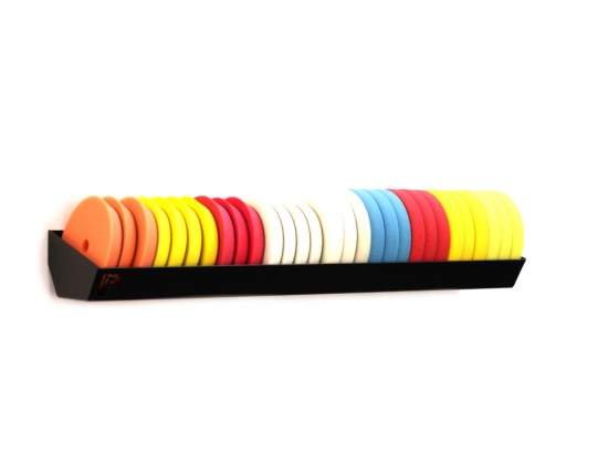 Poka Premium Półka na pady polerskie - od 83mm do 165mm, długość 80cm