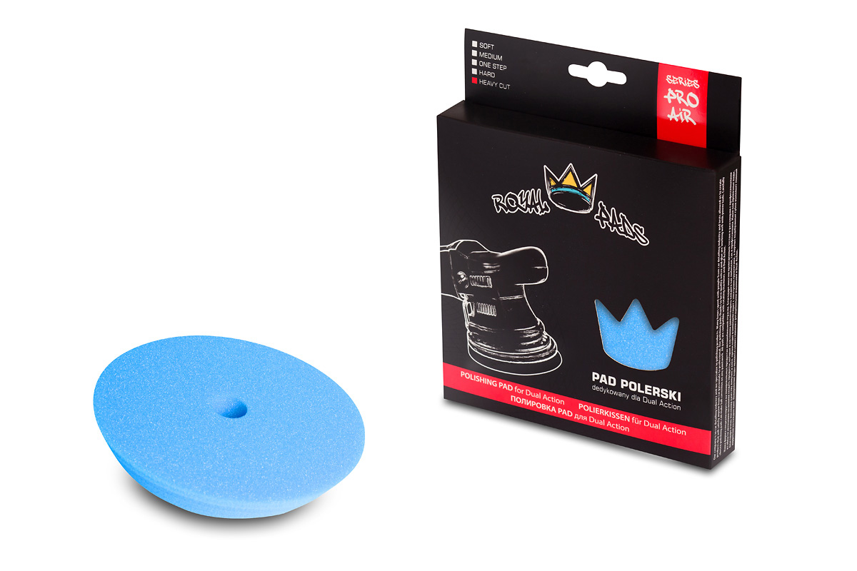 Blue Royal Pads Heavy Cut Foam Pad 80/100mm with open cell structure for DA polishing
