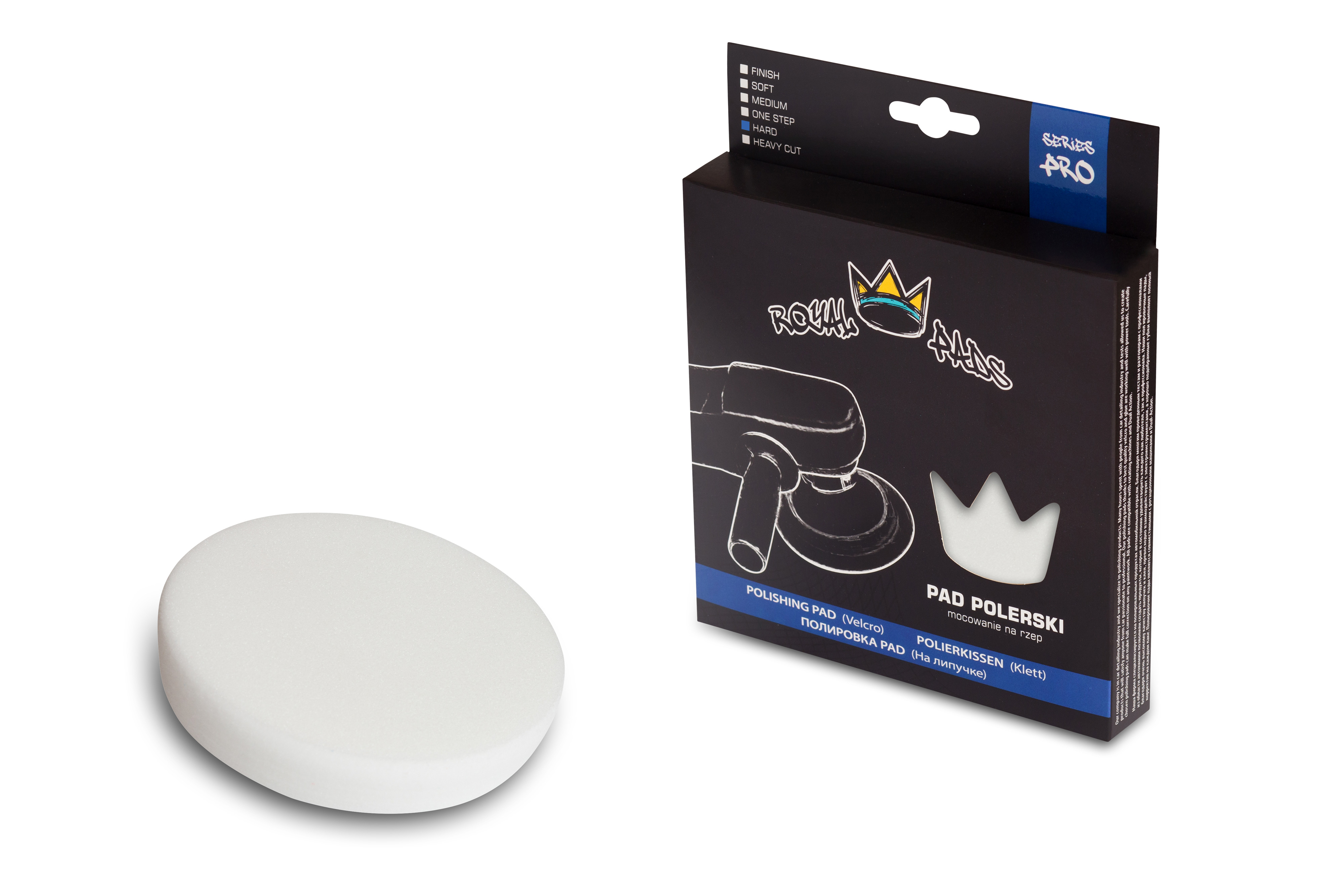 Hard polishing pad 150mm – autopflege, Royal Pads Pro