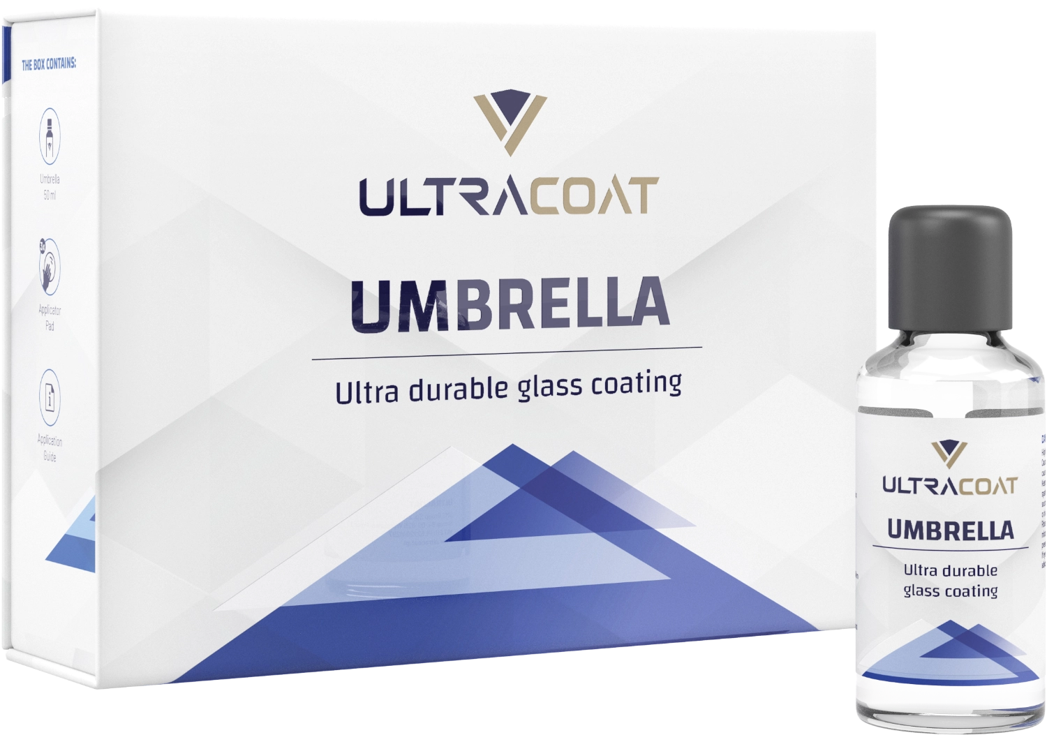 Ultracoat Umbrella – prosta w aplikacji niewidzialna wycieraczka, powłoka hydrofobowa 50ml
