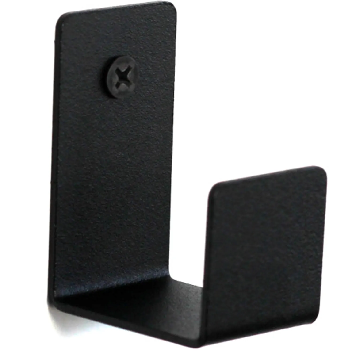 Universalfäste i pulverlackerat stål från Poka Premium, kompakt 3x4x6 cm för kablar och tillbehör
