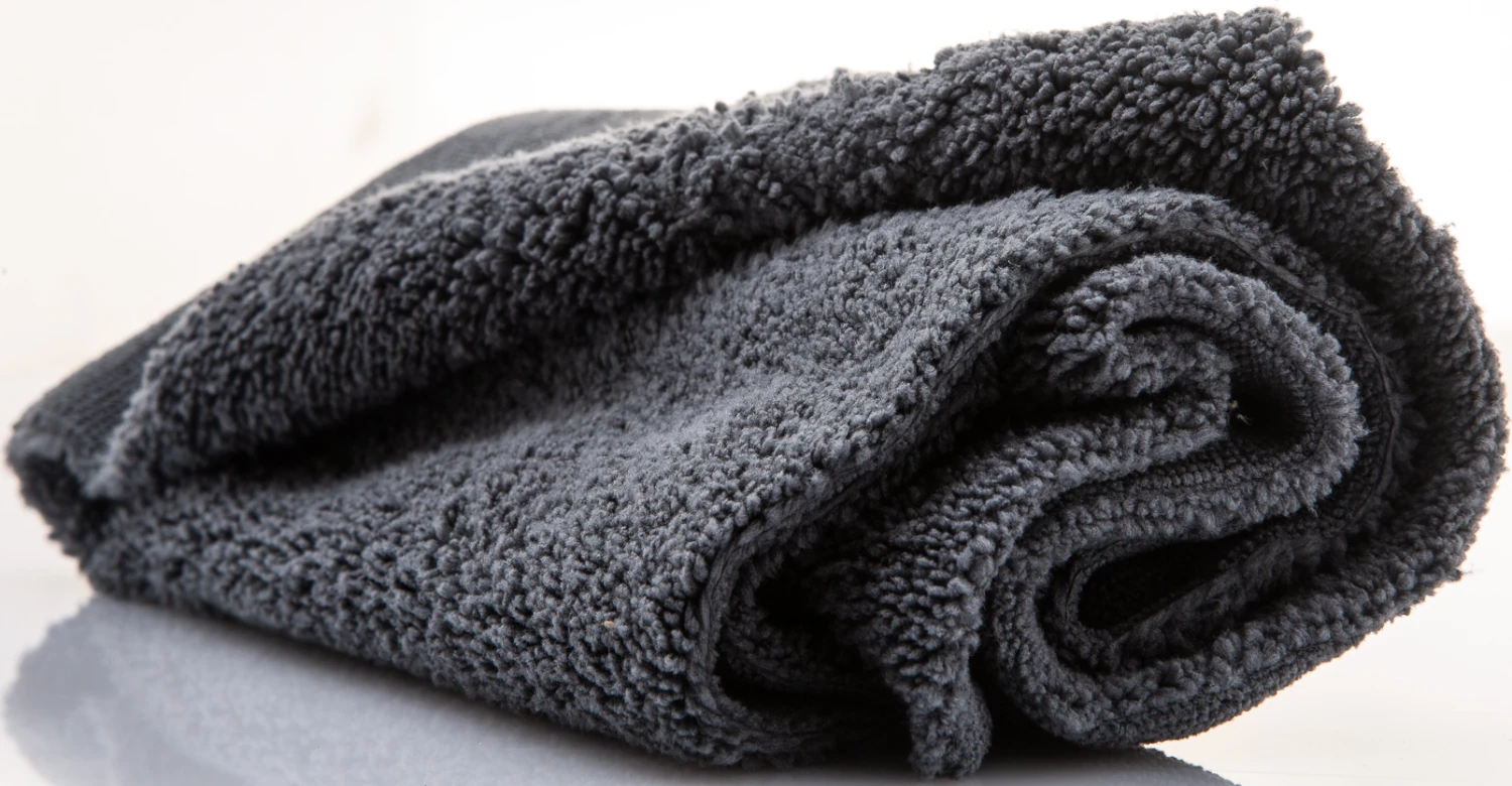 WORK STUFF Microfibre Cloth 40x40cm 350gsm dark grey for car detailing and care