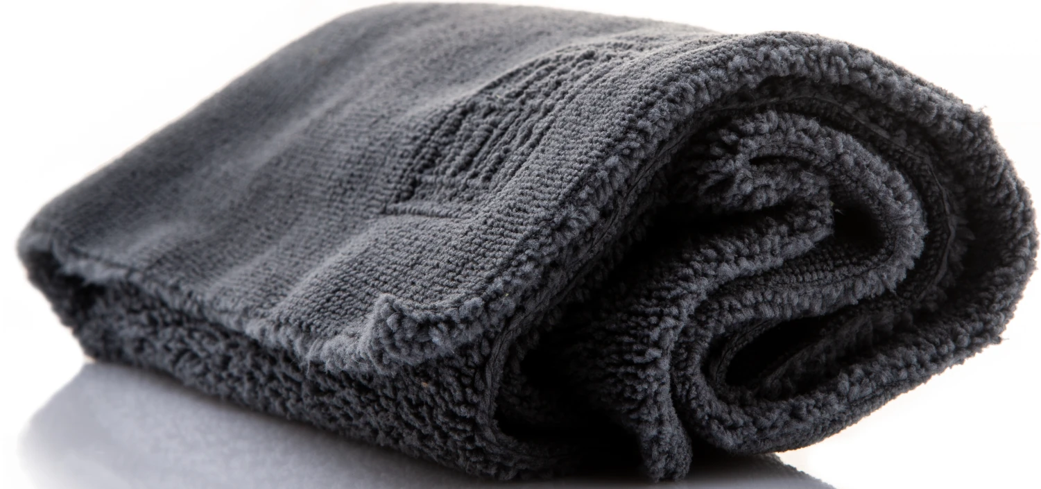 WORK STUFF Microfibre Cloth 40x40cm 350gsm dark grey for car detailing and care