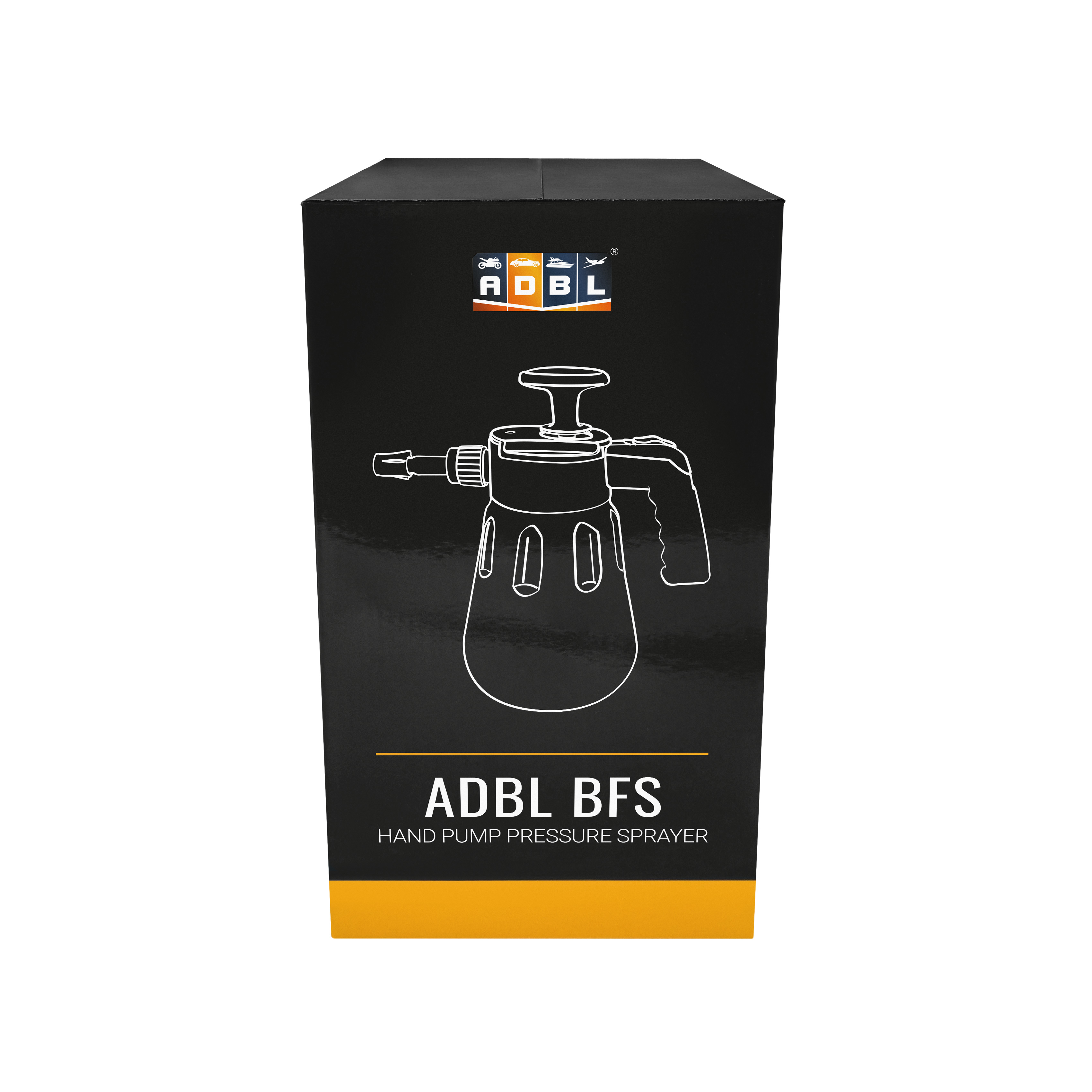 ADBL 2 Pressure Sprayer with adjustable nozzle 2 litre for professional detailing and car care